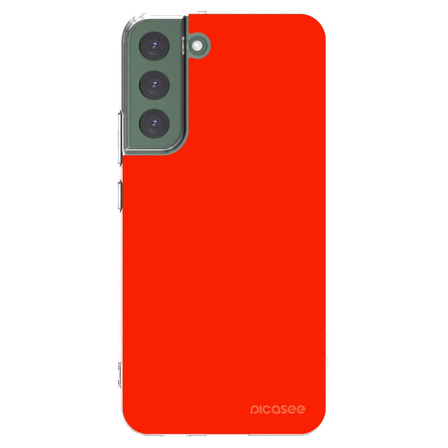 Picasee Samsung Galaxy S22+ 5G Hülle - Transparentes Silikon - Maranello Red