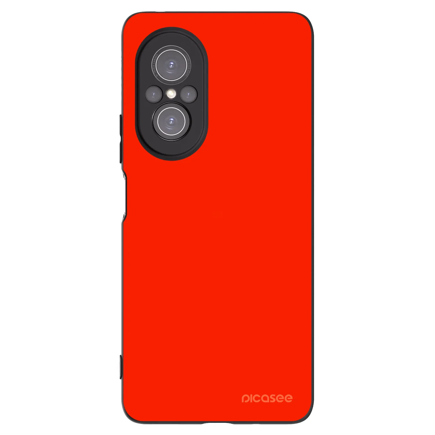 Picasee Huawei Nova 9 SE Hülle - Schwarzes Silikon - Maranello Red
