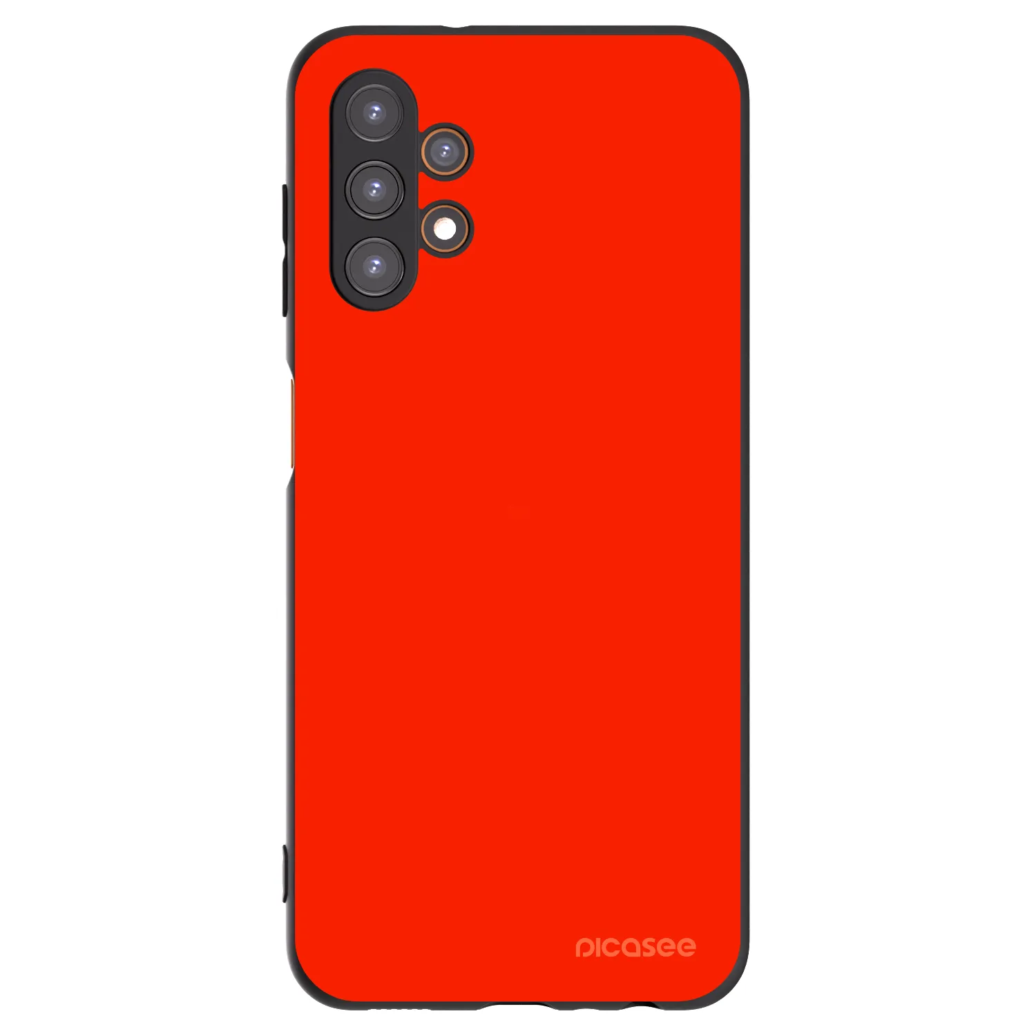 Picasee Samsung Galaxy A13 4G A135 Hülle - Schwarzes Silikon - Maranello Red