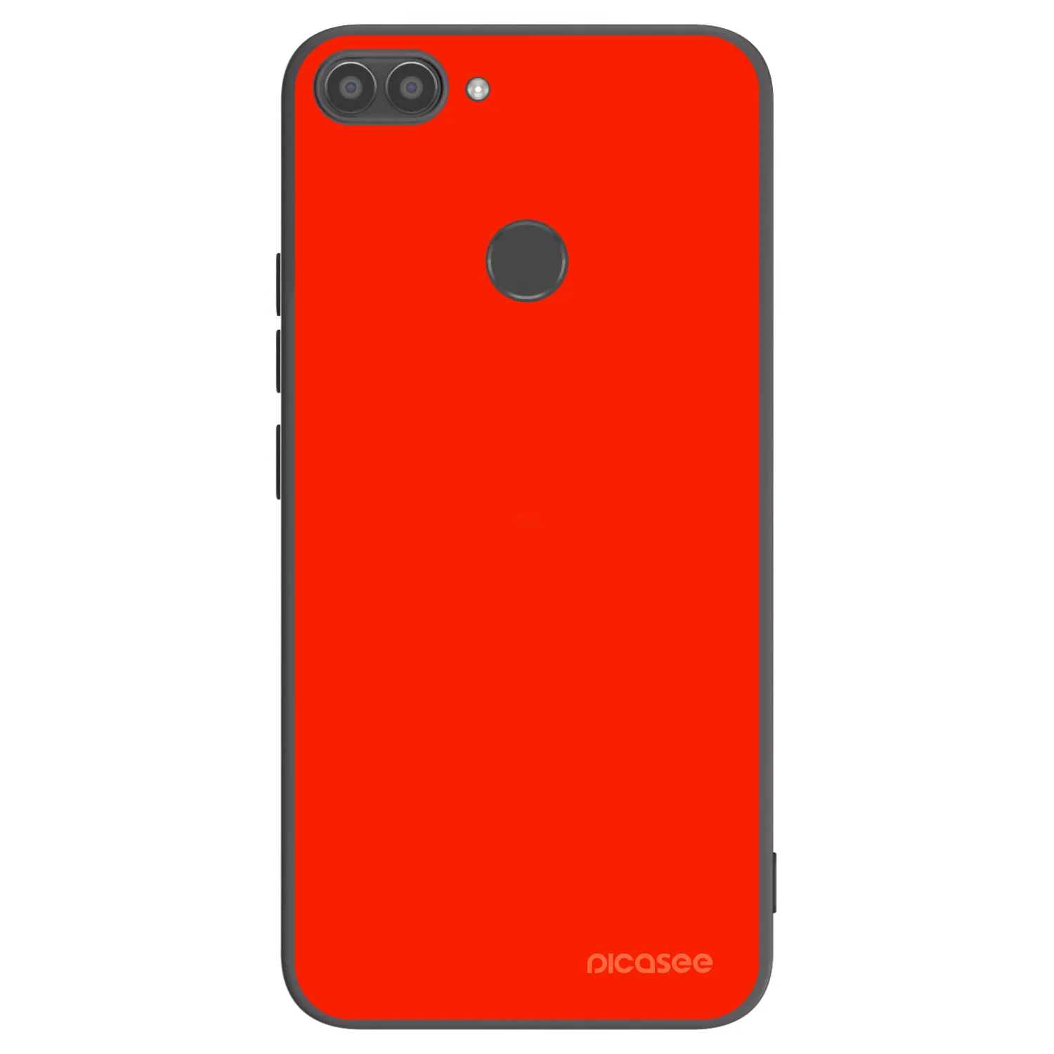Picasee Huawei P Smart Hülle - Schwarzes Silikon - Maranello Red