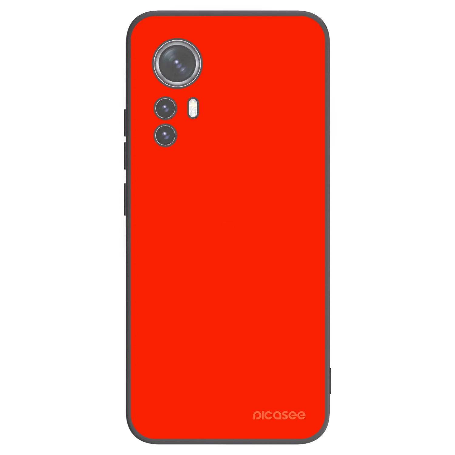 Picasee Xiaomi 12X Hülle - Schwarzes Silikon - Maranello Red