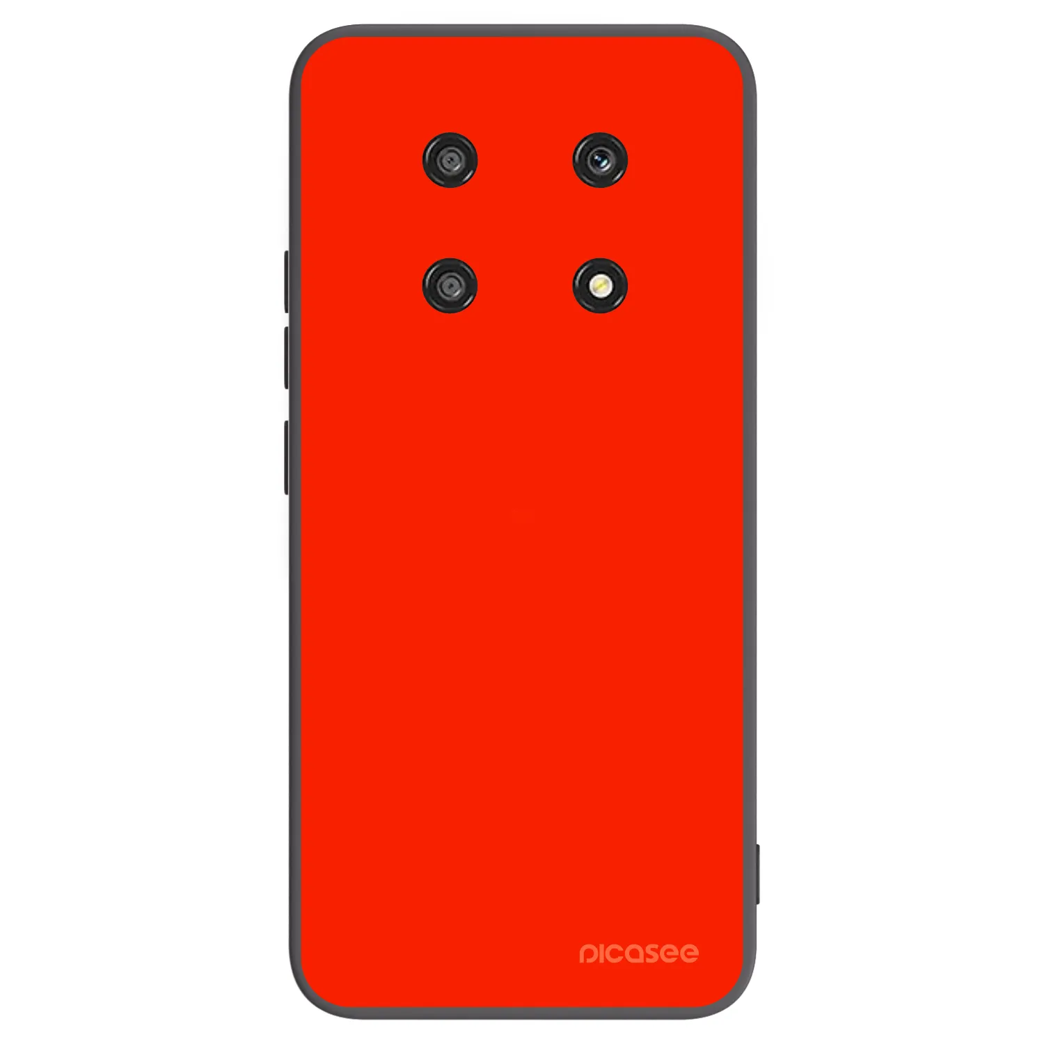 Picasee Honor Magic4 Lite 5G Hülle - Schwarzes Silikon - Maranello Red