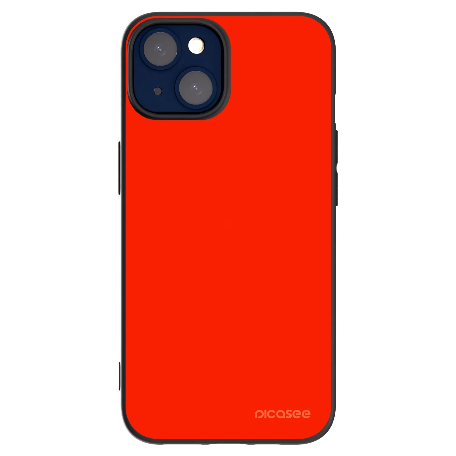 Picasee Apple iPhone 14 Hülle - Schwarzes Silikon - Maranello Red