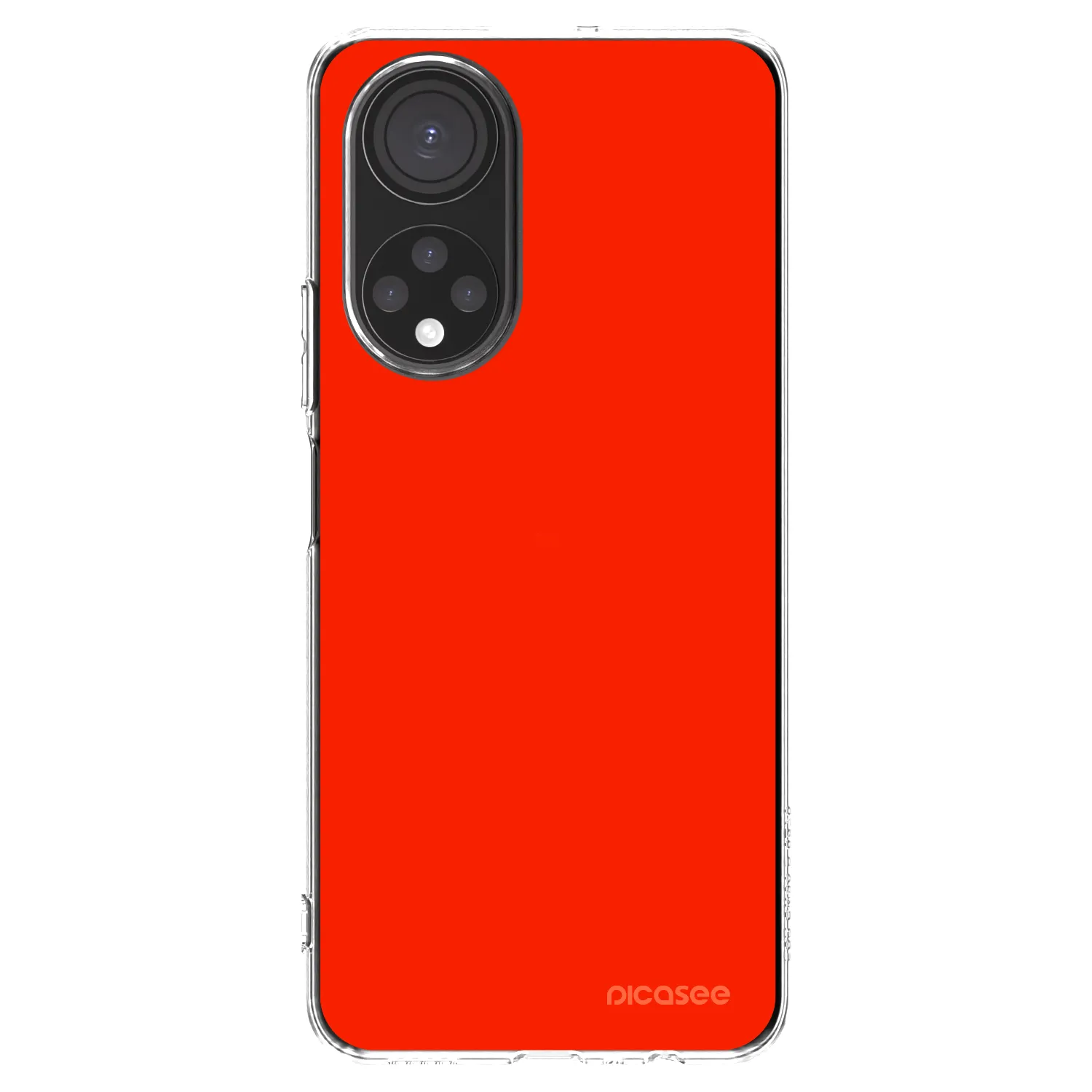 Picasee Honor X7 Hülle - Transparentes Silikon - Maranello Red