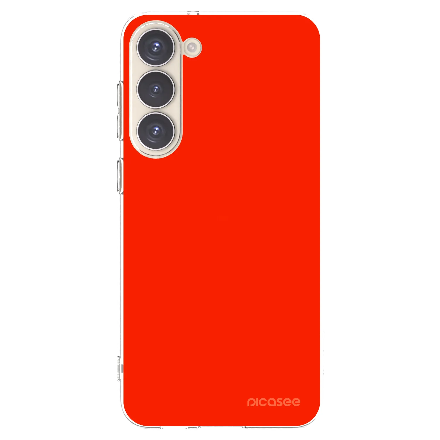 Picasee Samsung Galaxy S23+ 5G Hülle - Transparentes Silikon - Maranello Red