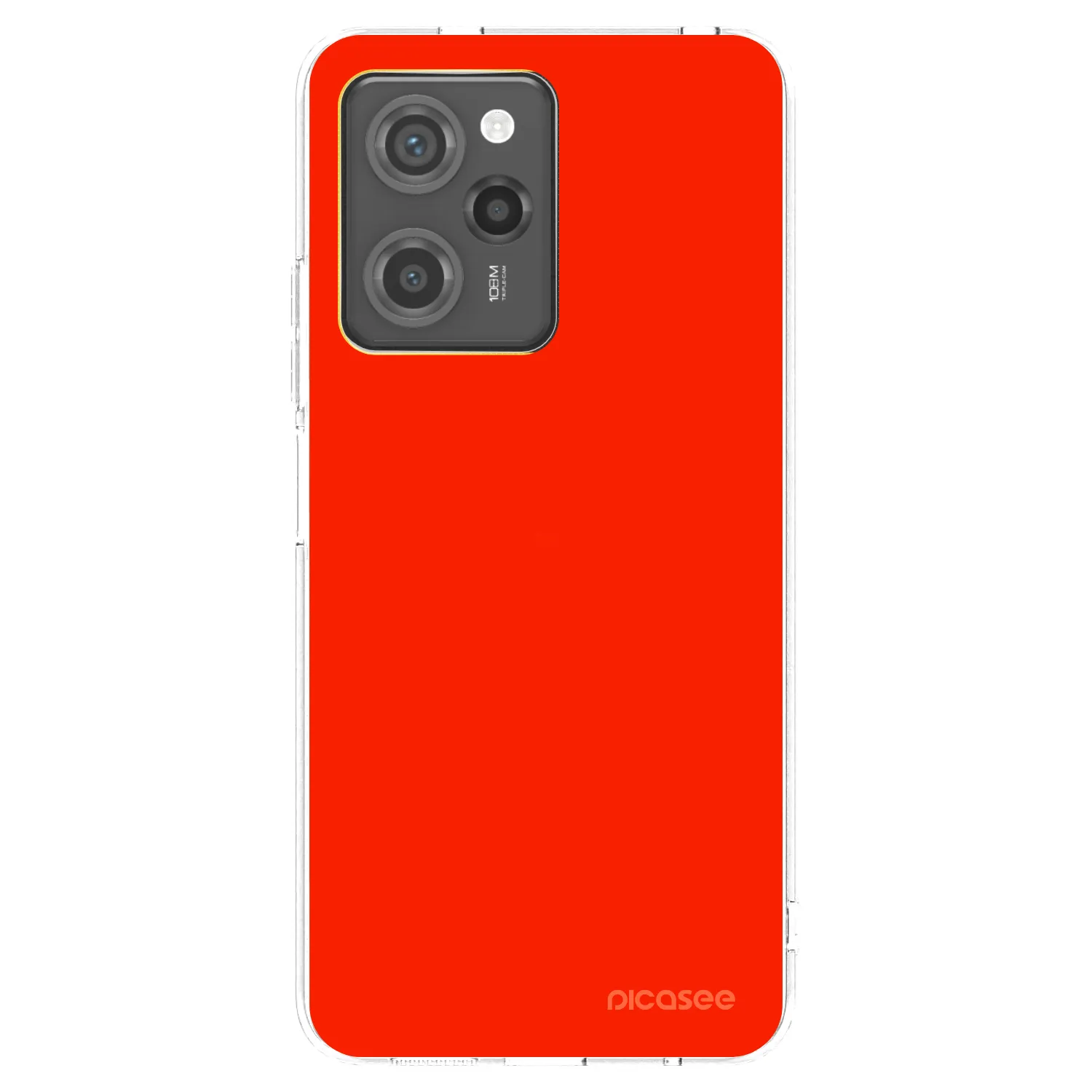 Picasee Xiaomi Poco X5 Pro Hülle - Schwarzes Silikon - Maranello Red