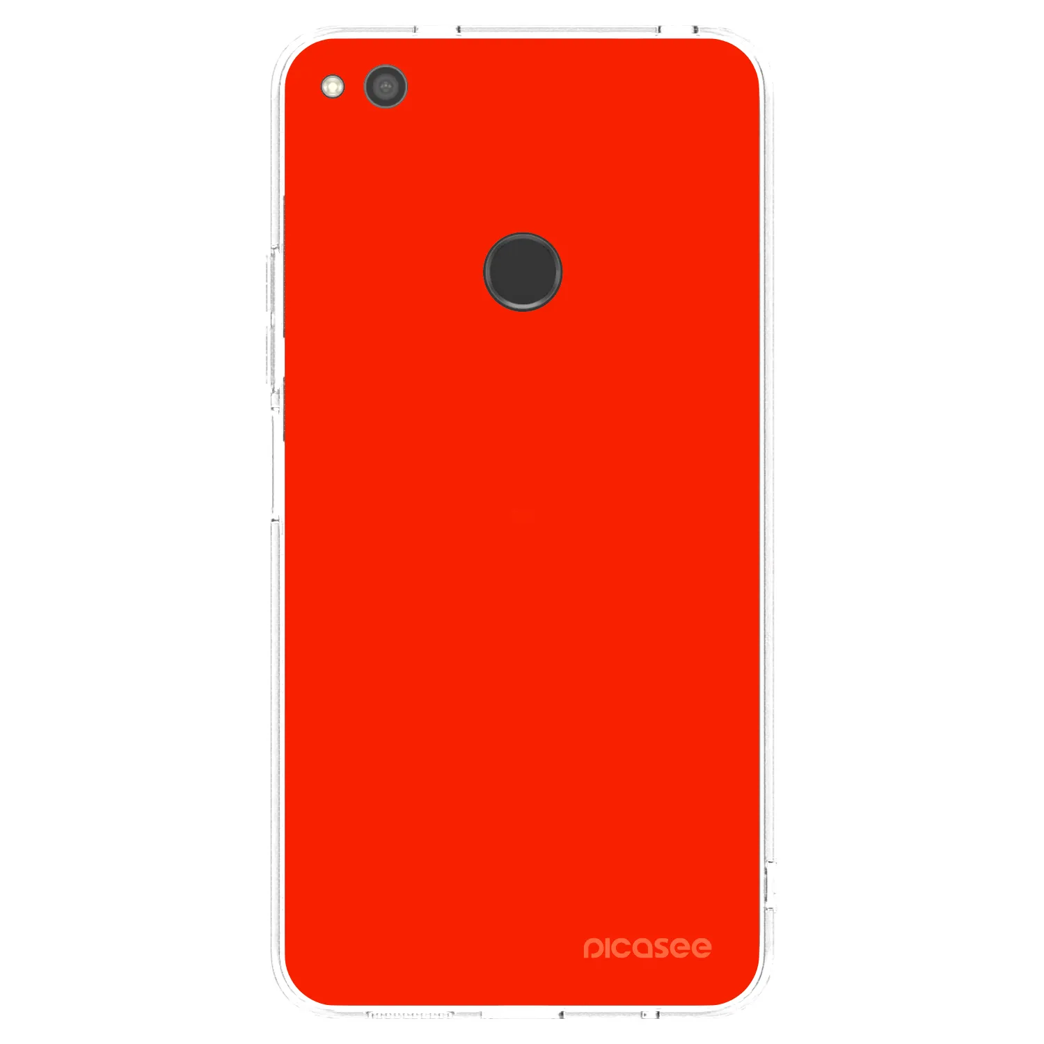 Picasee Huawei P9 Lite 2017 Hülle - Transparentes Silikon - Maranello Red