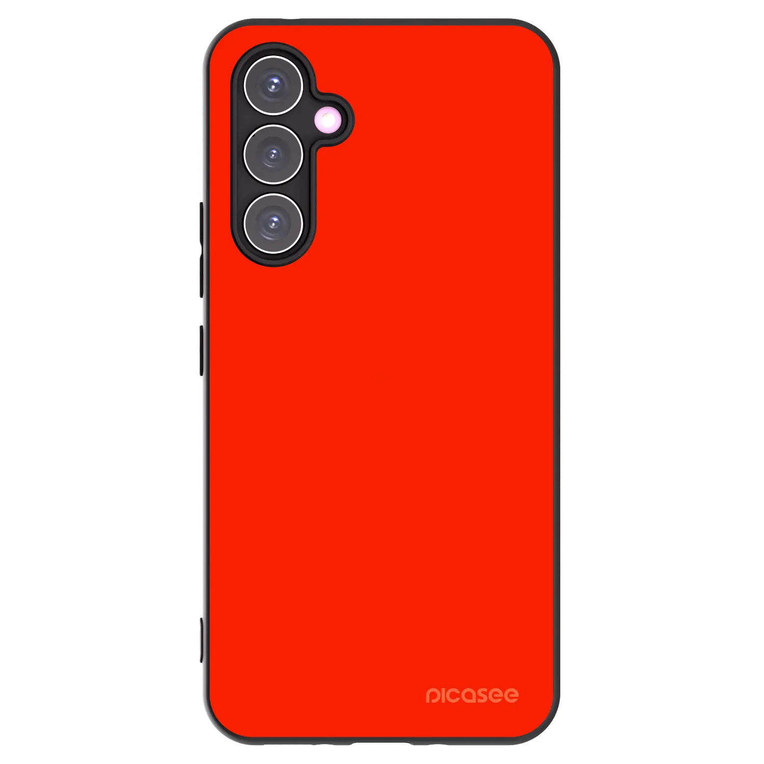Picasee Samsung Galaxy A54 5G A546B Hülle - Schwarzes Silikon - Maranello Red