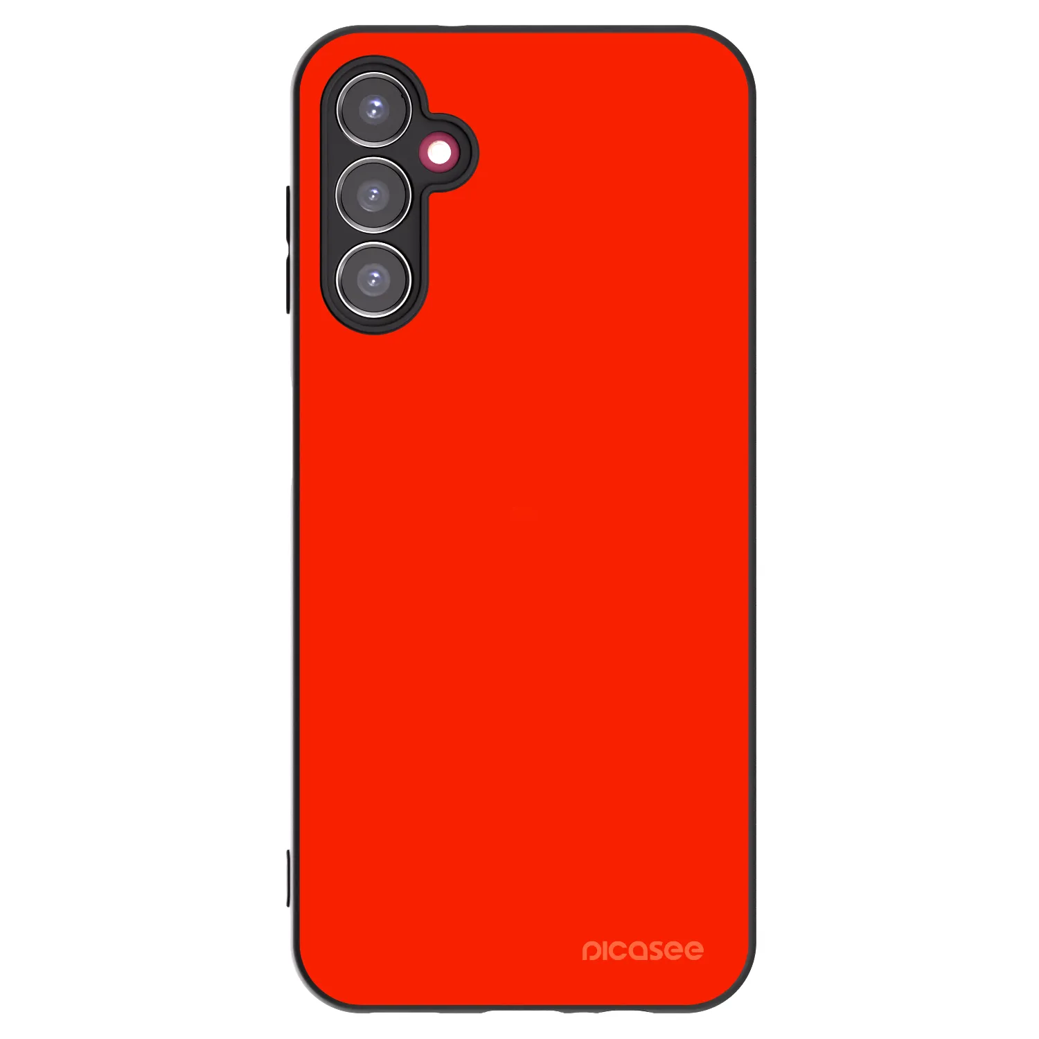 Picasee Samsung Galaxy A14 5G A146P Hülle - Schwarzes Silikon - Maranello Red