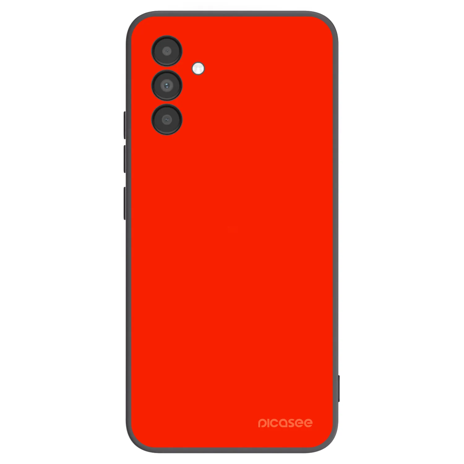 Picasee Samsung Galaxy A04s A047F Hülle - Schwarzes Silikon - Maranello Red