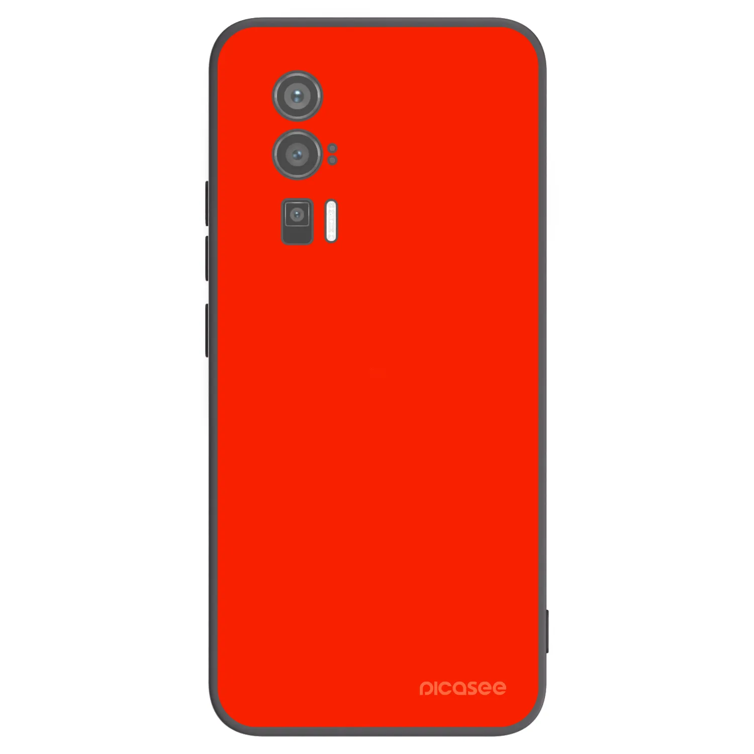 Picasee Xiaomi Poco F5 Pro 5G Hülle - Schwarzes Silikon - Maranello Red
