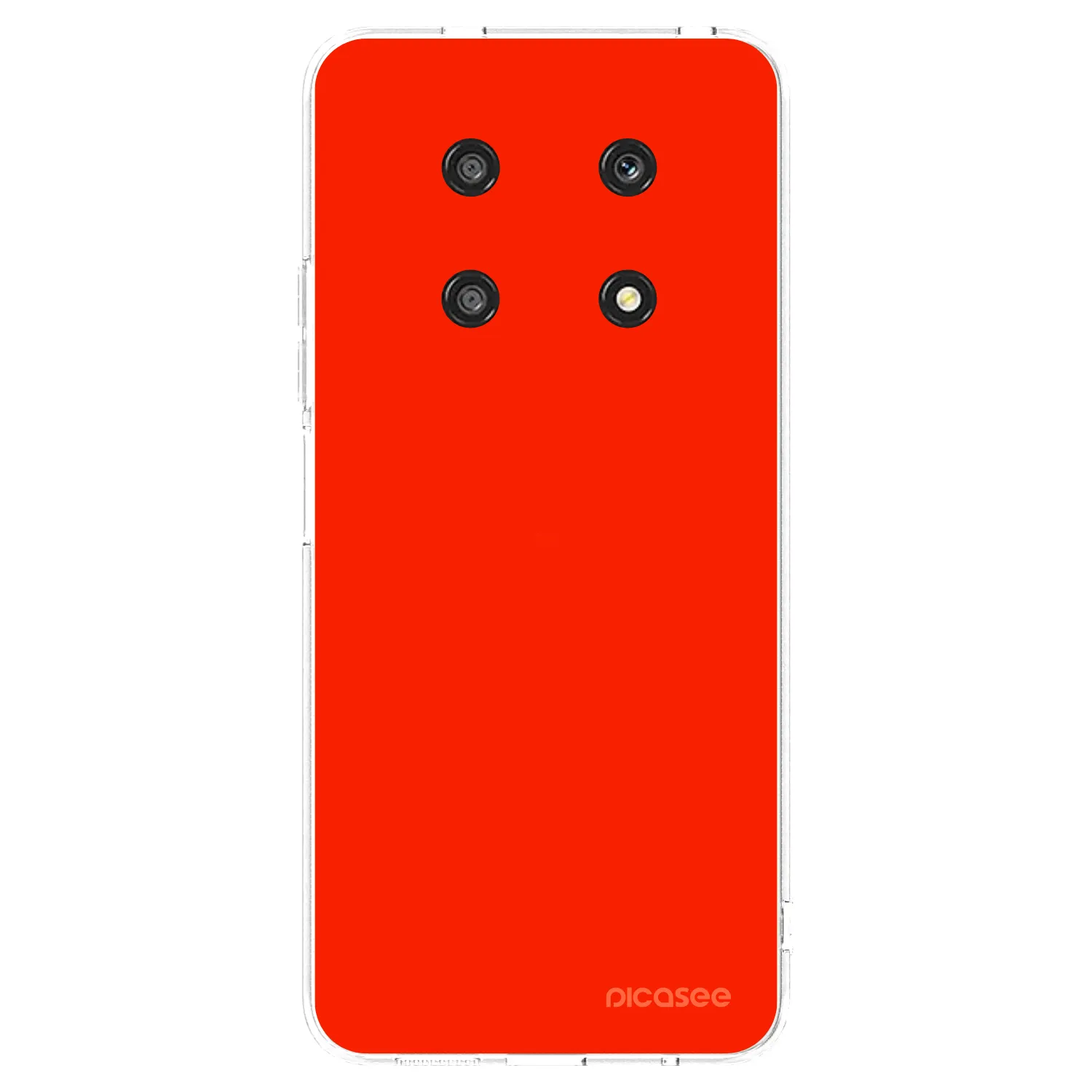 Picasee Honor Magic4 Lite 5G Hülle - Transparentes Silikon - Maranello Red