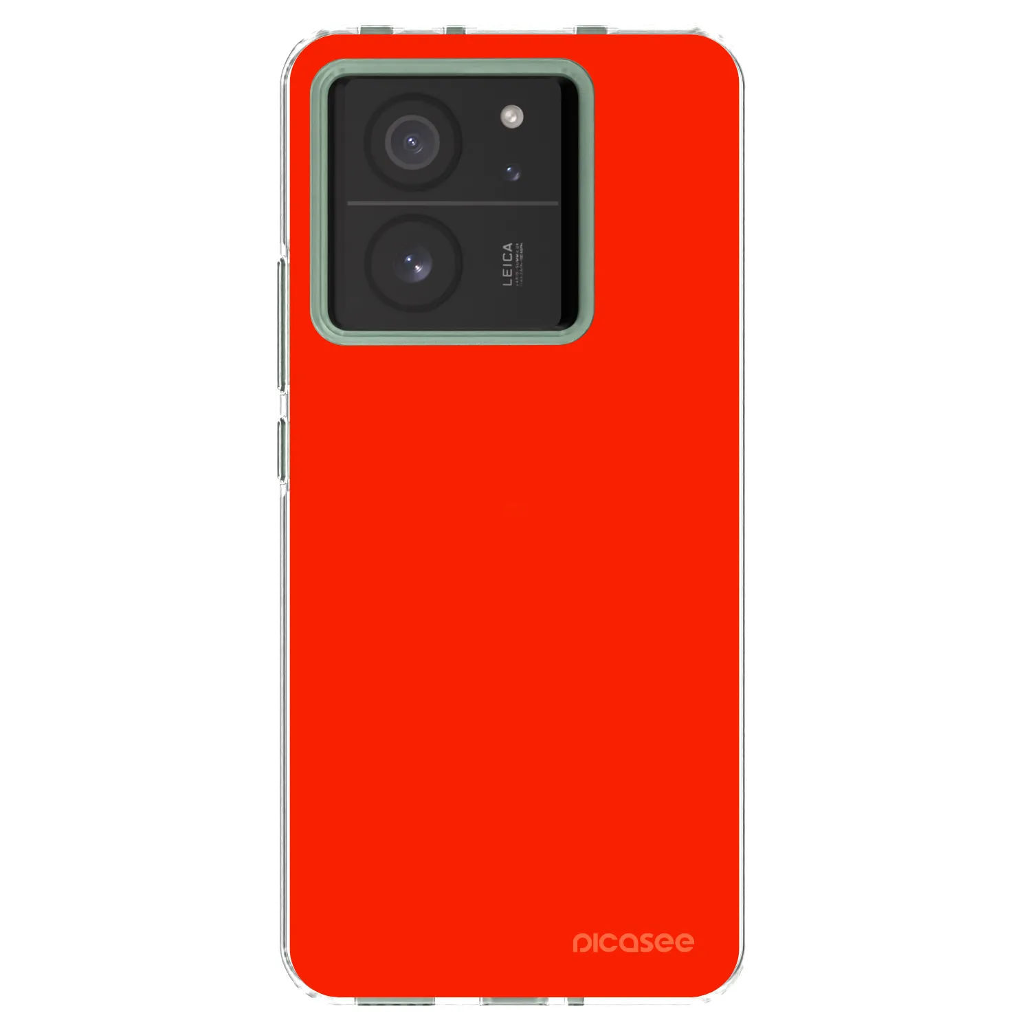 Picasee Xiaomi 13T Hülle - Transparentes Silikon - Maranello Red