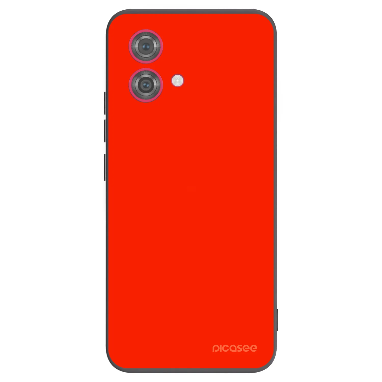 Picasee Motorola Moto G84 5G Hülle - Schwarzes Silikon - Maranello Red