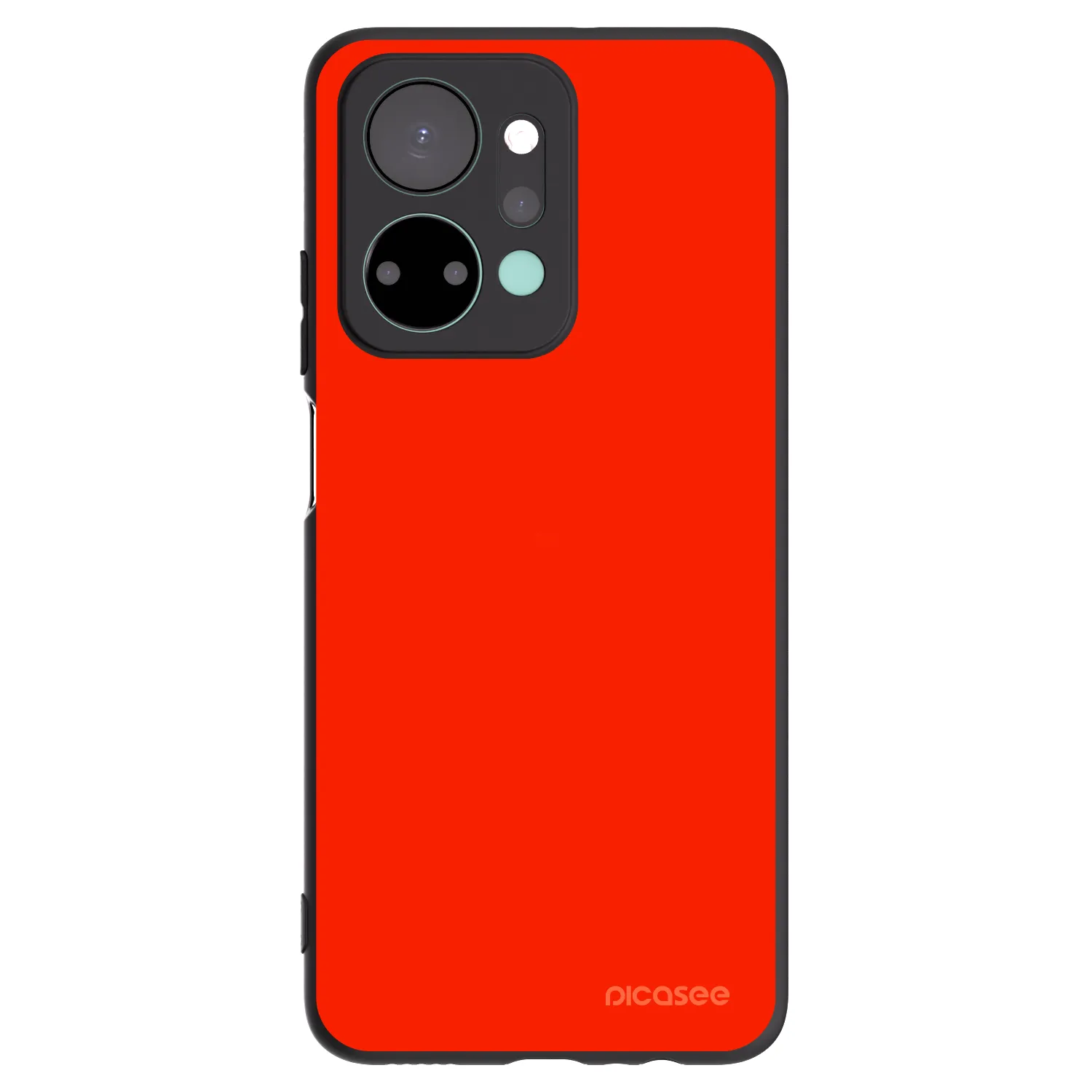 Picasee Honor X7a Hülle - Schwarzes Silikon - Maranello Red