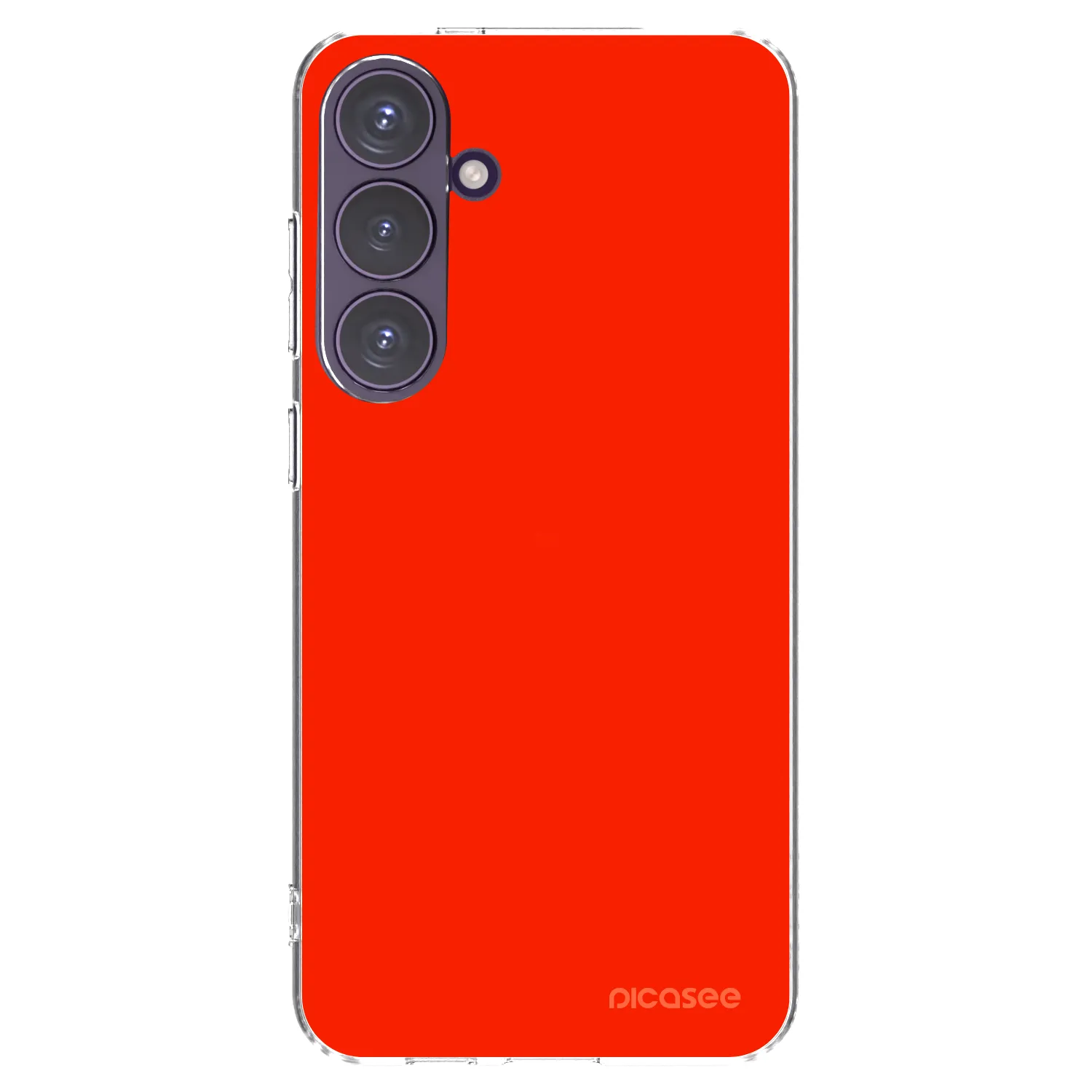 Picasee Samsung Galaxy S24+ S926B 5G Hülle - Transparentes Silikon - Maranello Red
