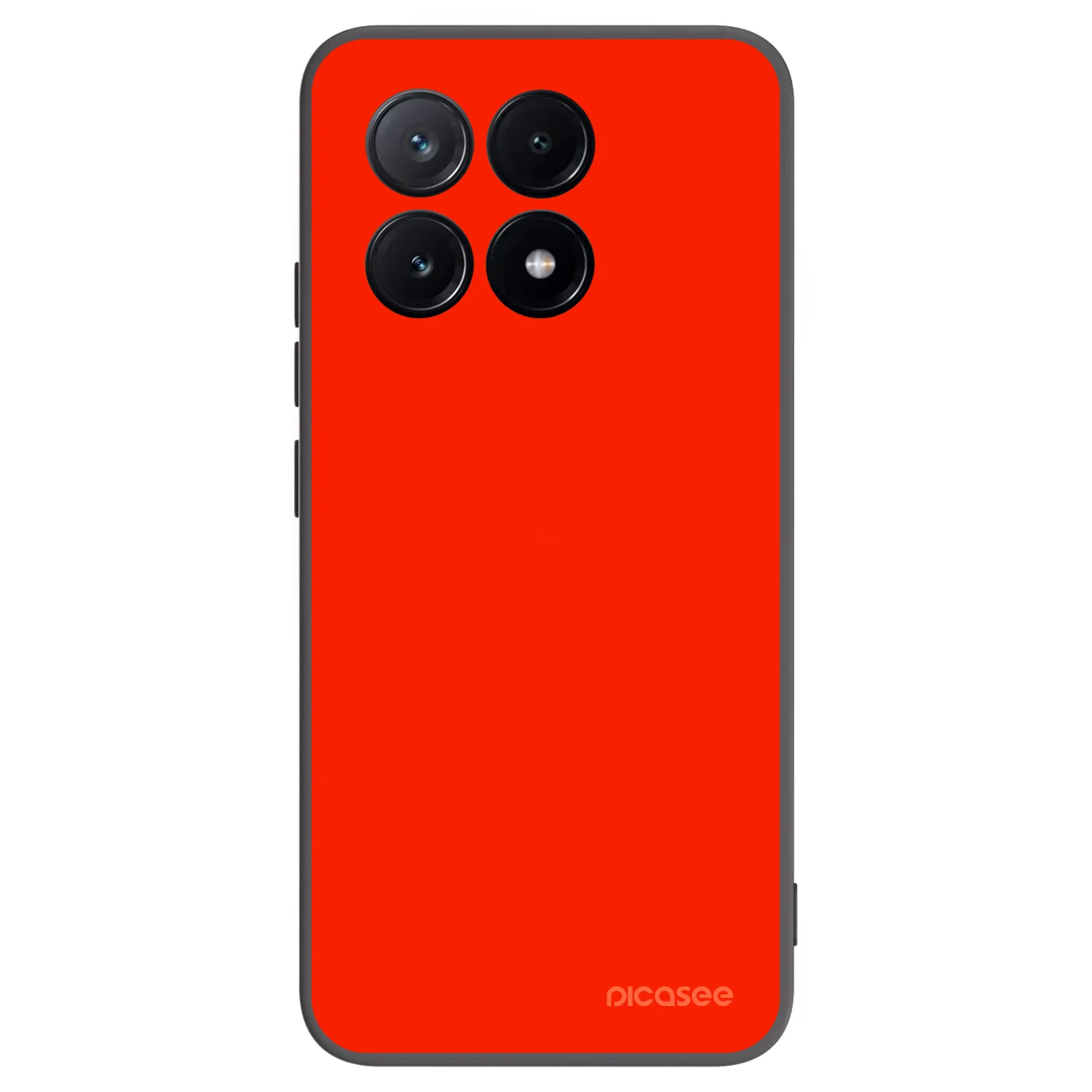 Picasee Xiaomi Poco X6 Pro Hülle - Schwarzes Silikon - Maranello Red