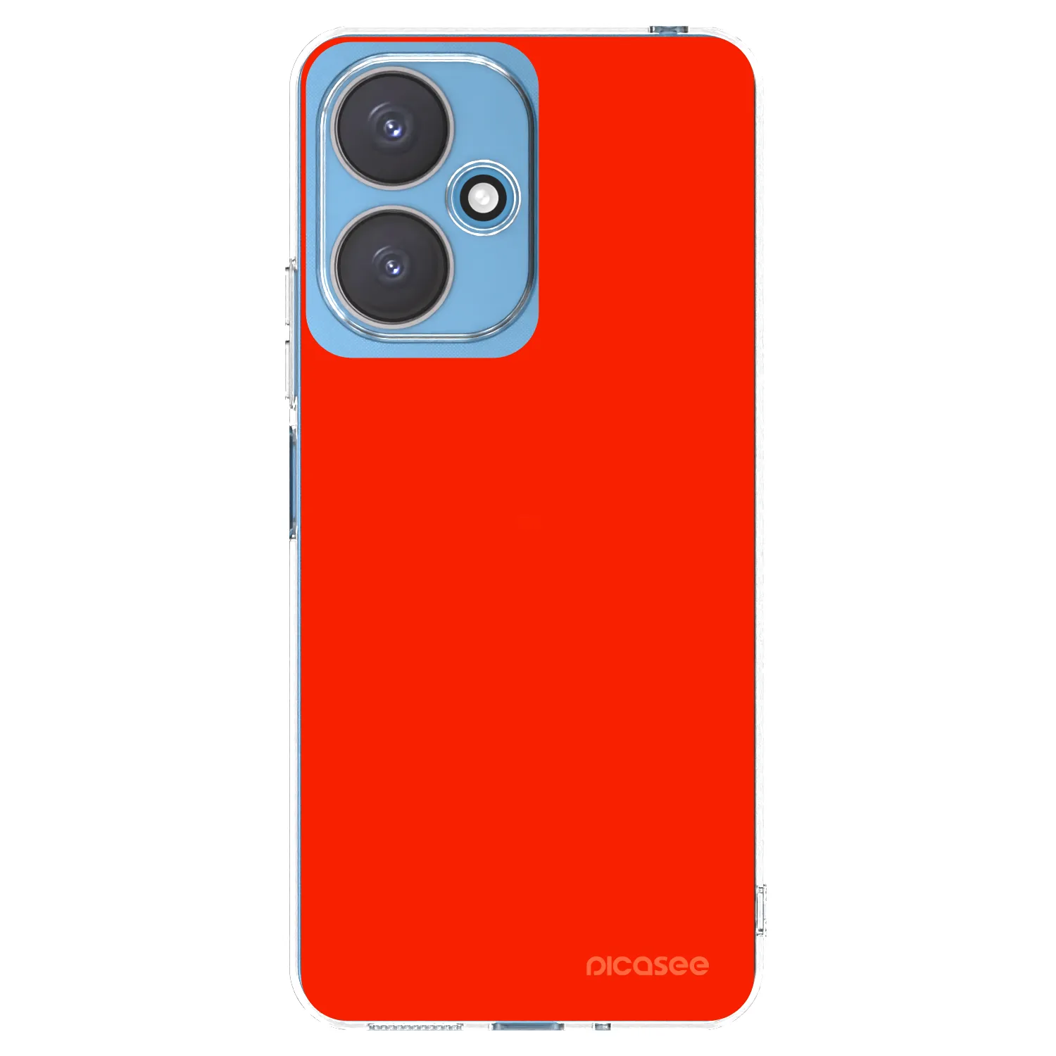 Picasee Xiaomi Redmi 13C 5G Hülle - Transparentes Silikon - Maranello Red