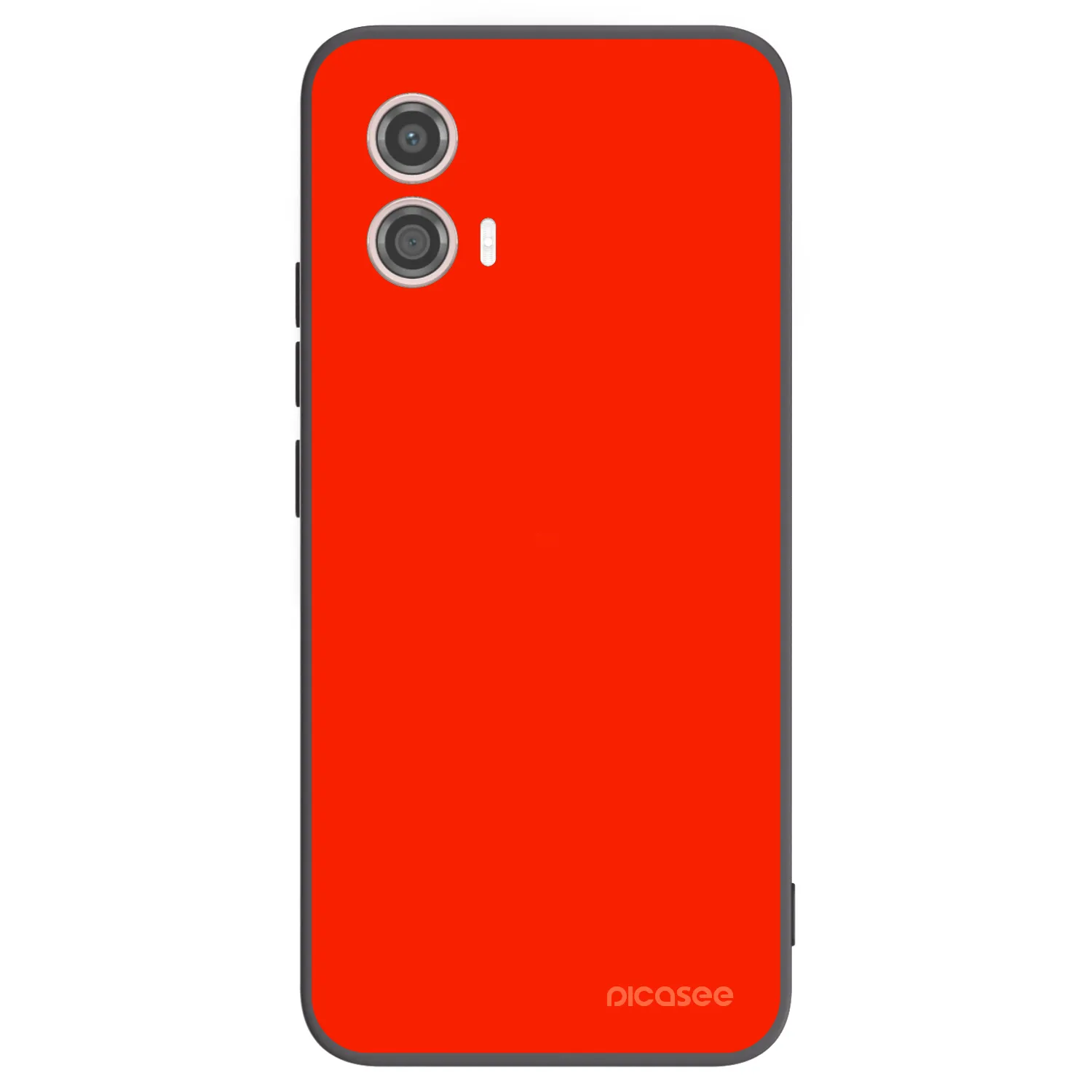 Picasee Motorola Moto G53 5G Hülle - Schwarzes Silikon - Maranello Red