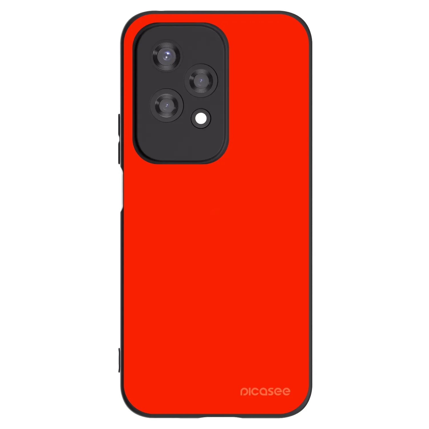 Picasee Honor 200 Lite Hülle - Schwarzes Silikon - Maranello Red