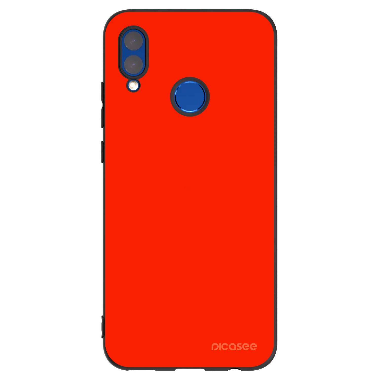Picasee Honor 10 Lite Hülle - Schwarzes Silikon - Maranello Red