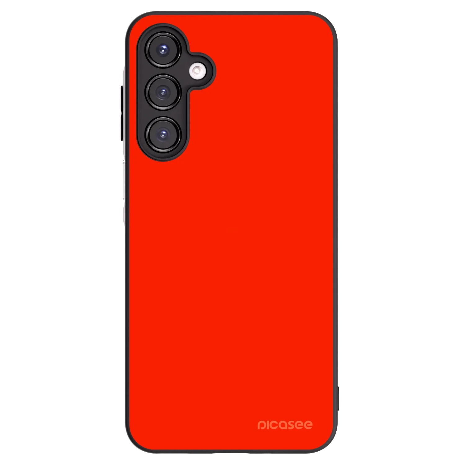 Picasee Samsung Galaxy A16 5G Hülle - Schwarzes Silikon - Maranello Red