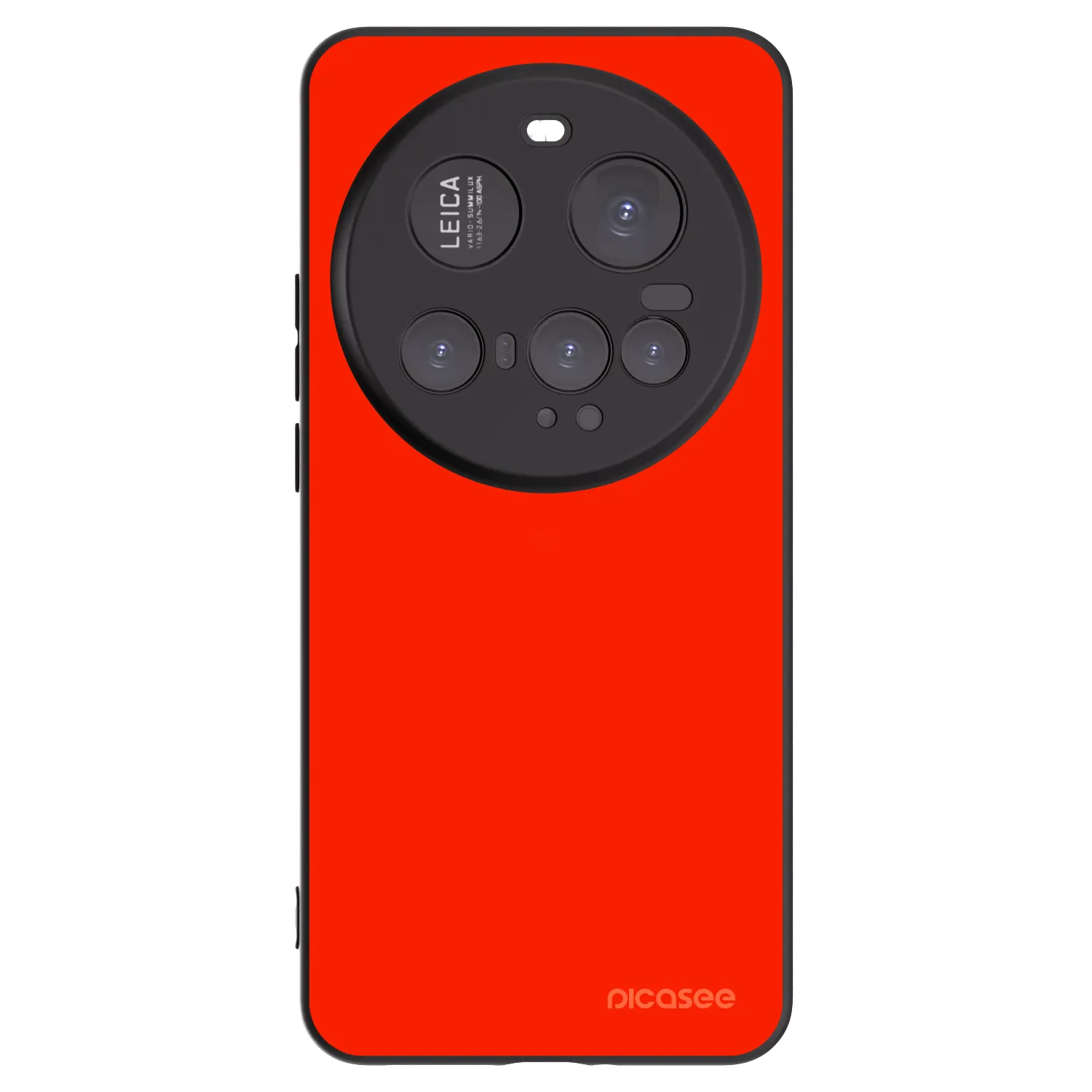 Picasee Xiaomi 15 Ultra Hülle - Schwarzes Silikon - Maranello Red