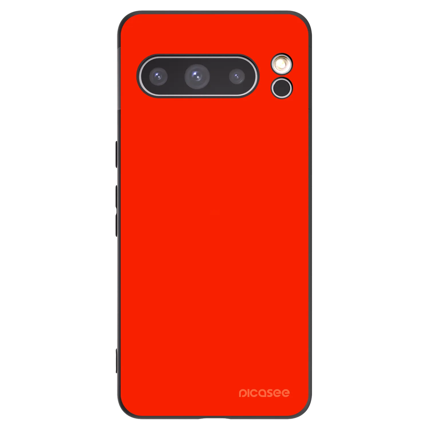 Picasee Google Pixel 8 Pro Hülle - Schwarzes Silikon - Maranello Red