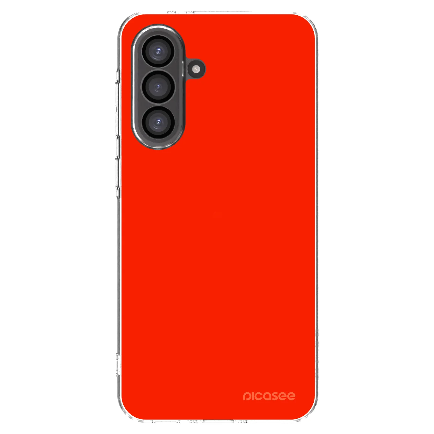 Picasee Samsung Galaxy A56 5G A566B Hülle - Transparentes Silikon - Maranello Red