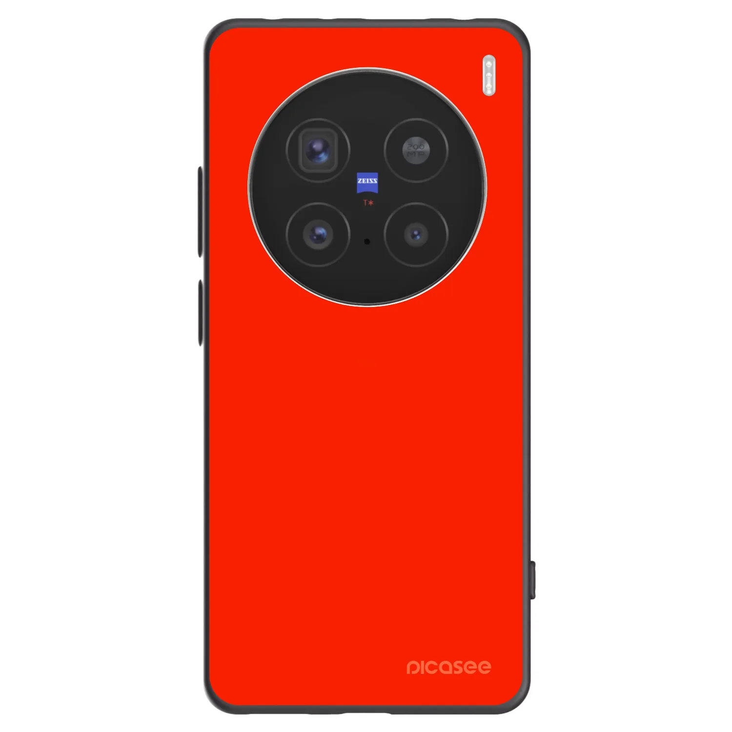 Picasee Vivo X200 Pro Hülle - Schwarzes Silikon - Maranello Red