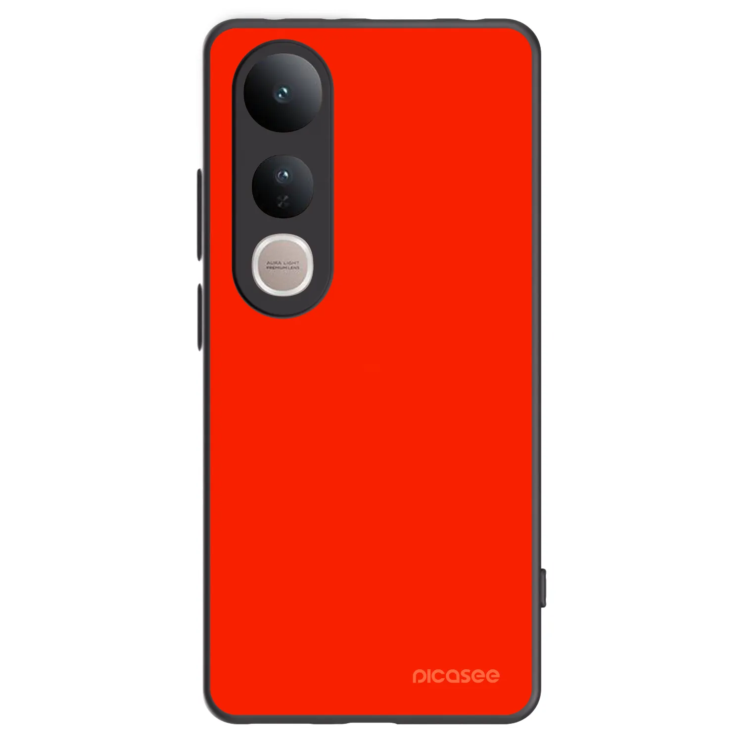 Picasee Vivo V50 Lite 5G Hülle - Schwarzes Silikon - Maranello Red