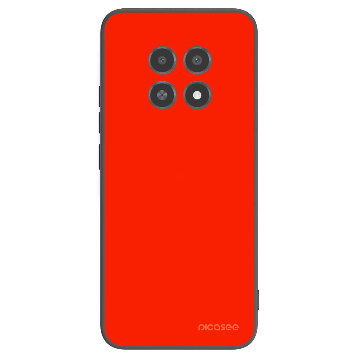 Picasee Realme 12X Hülle - Schwarzes Silikon - Maranello Red