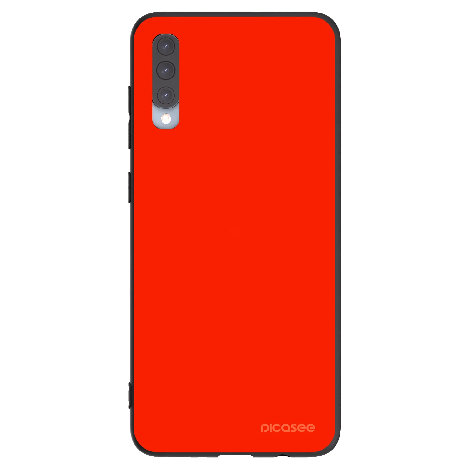 Picasee Samsung Galaxy A70 A705F Hülle - Schwarzes Silikon - Maranello Red