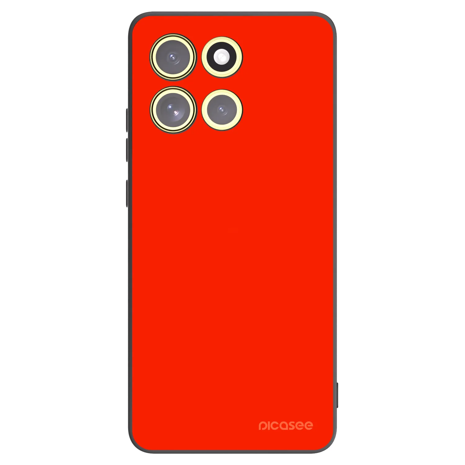 Picasee Motorola Moto G86 Power 5G Hülle - Schwarzes Silikon - Maranello Red