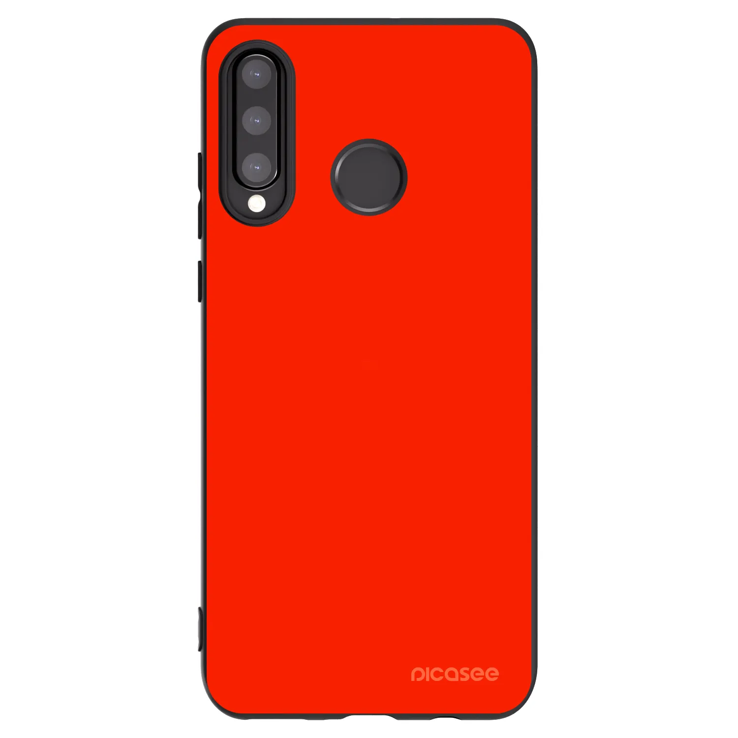 Picasee Huawei P30 Lite Hülle - Schwarzes Silikon - Maranello Red
