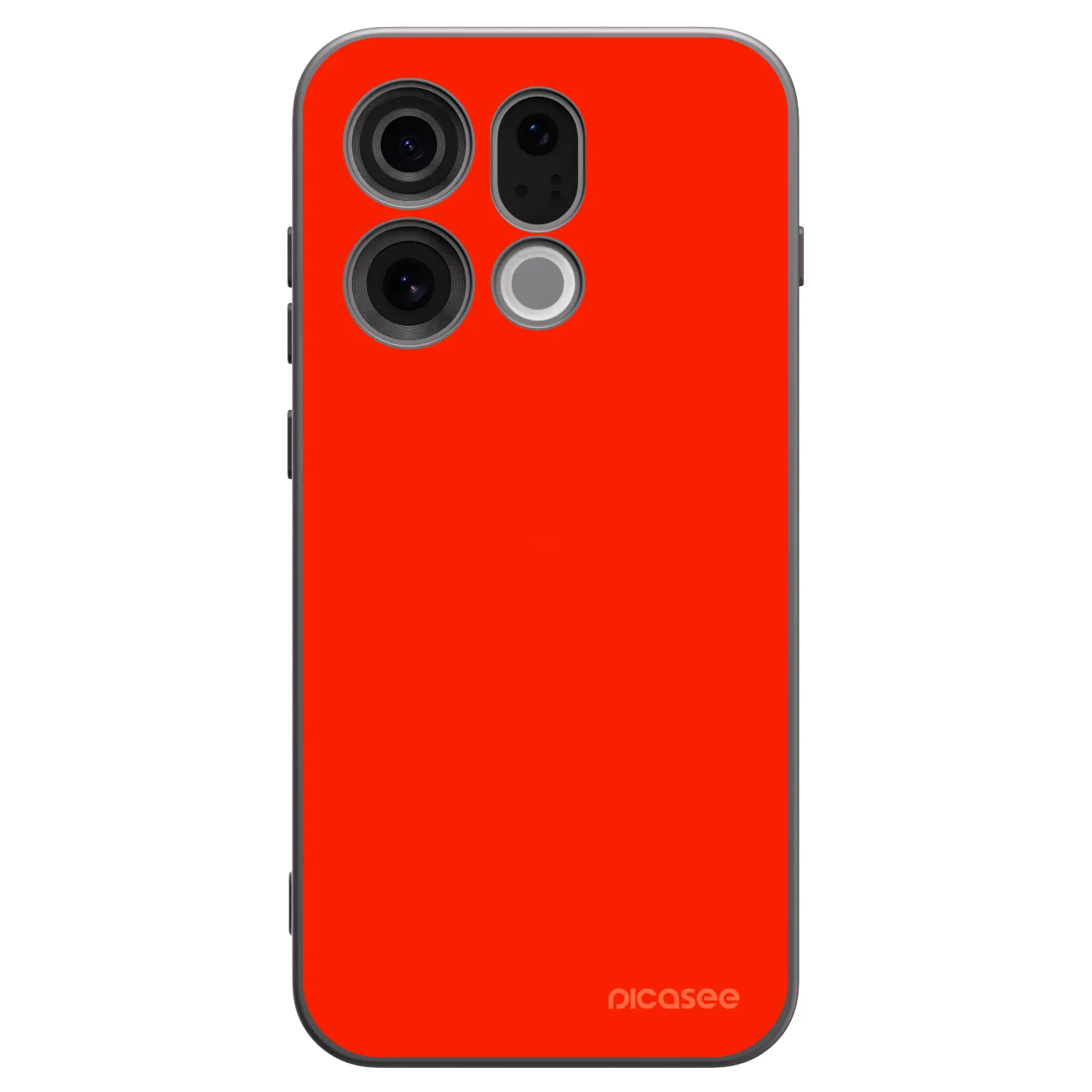 Picasee OPPO Find X9 Hülle - Schwarzes Silikon - Maranello Red