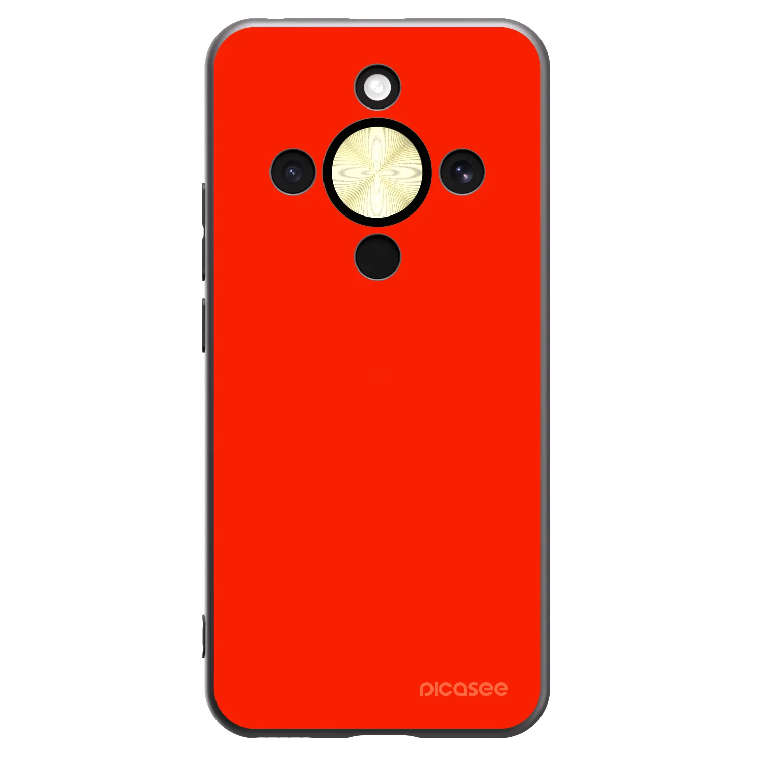 Picasee Honor Magic8 Lite 5G Hülle - Schwarzes Silikon - Maranello Red