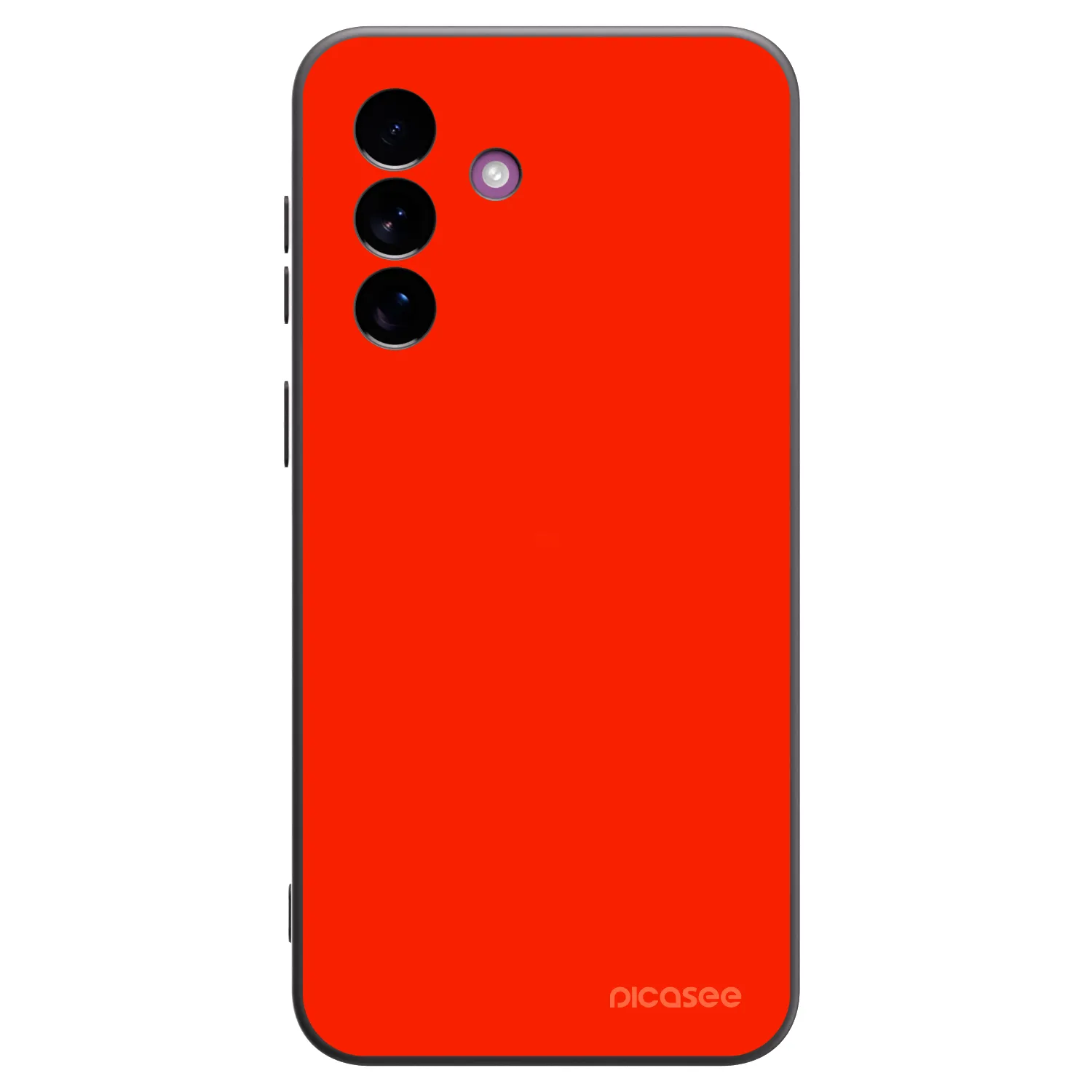 Picasee Samsung Galaxy A37 Hülle - Schwarzes Silikon - Maranello Red