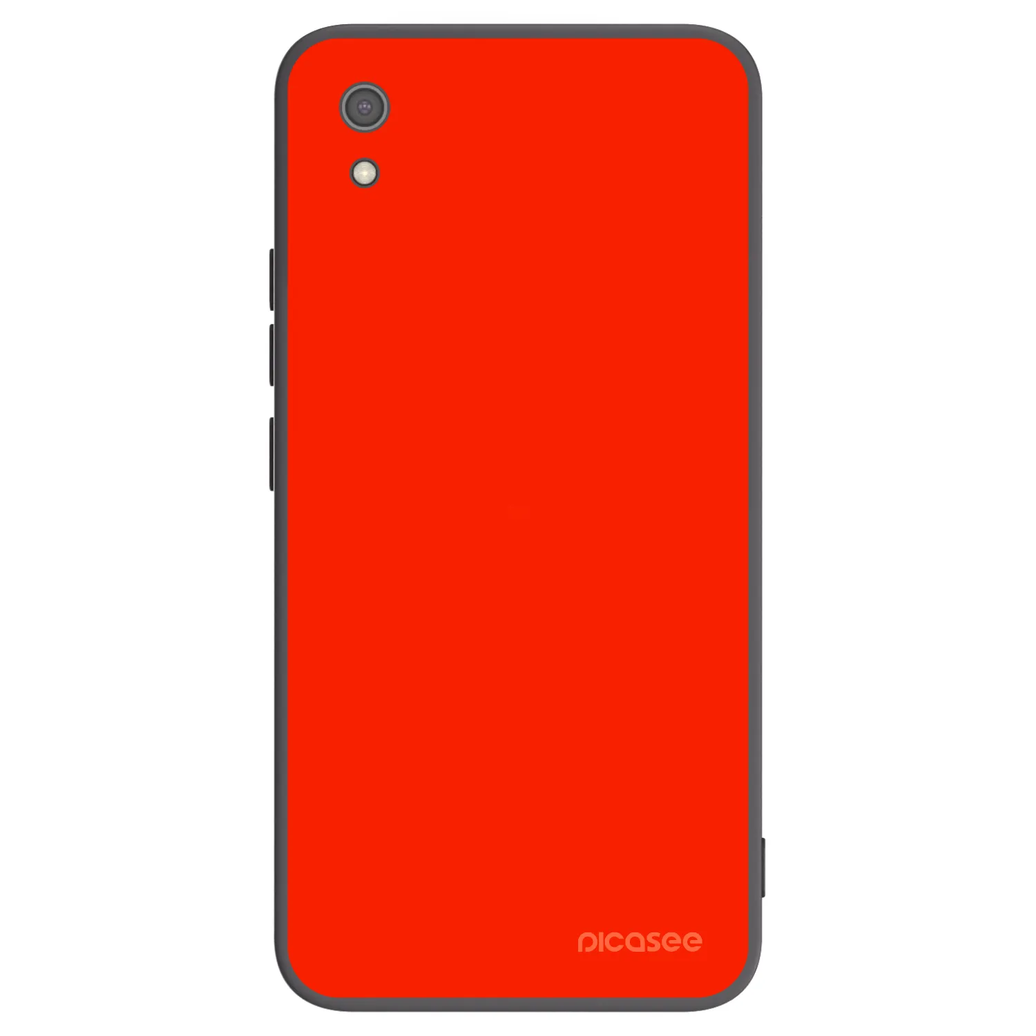 Picasee Xiaomi Redmi 7A Hülle - Schwarzes Silikon - Maranello Red