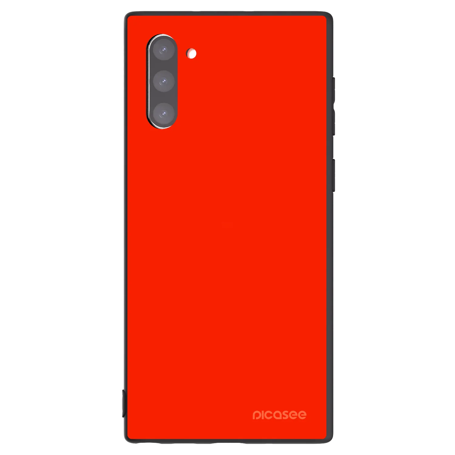 Picasee Samsung Galaxy Note 10 N970F Hülle - Schwarzes Silikon - Maranello Red