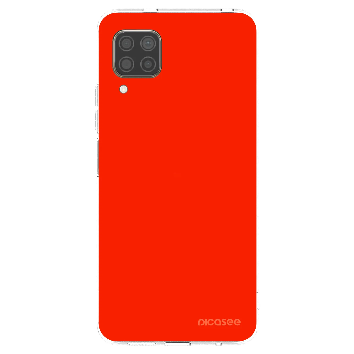 Picasee Huawei P40 Lite Hülle - Transparentes Silikon - Maranello Red