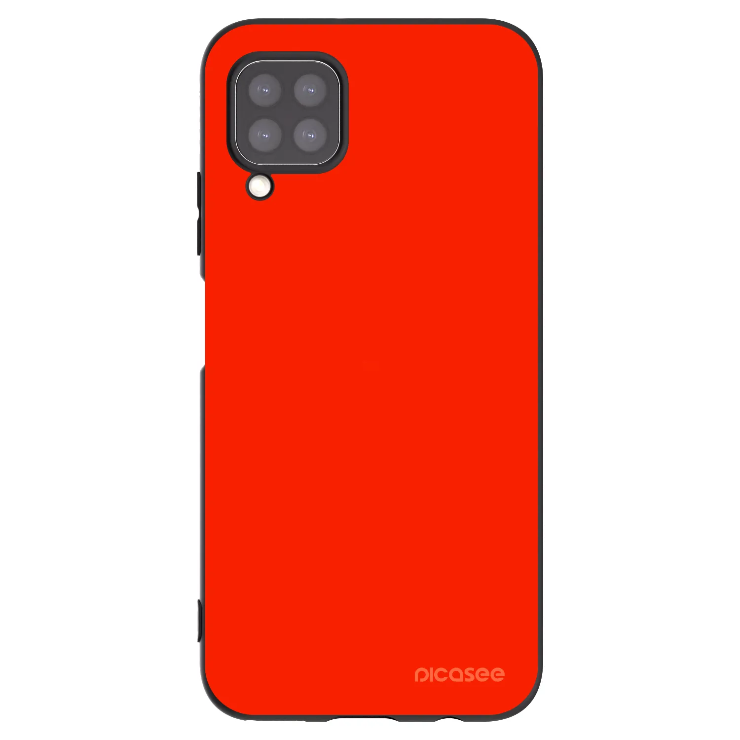 Picasee Huawei P40 Lite Hülle - Schwarzes Silikon - Maranello Red