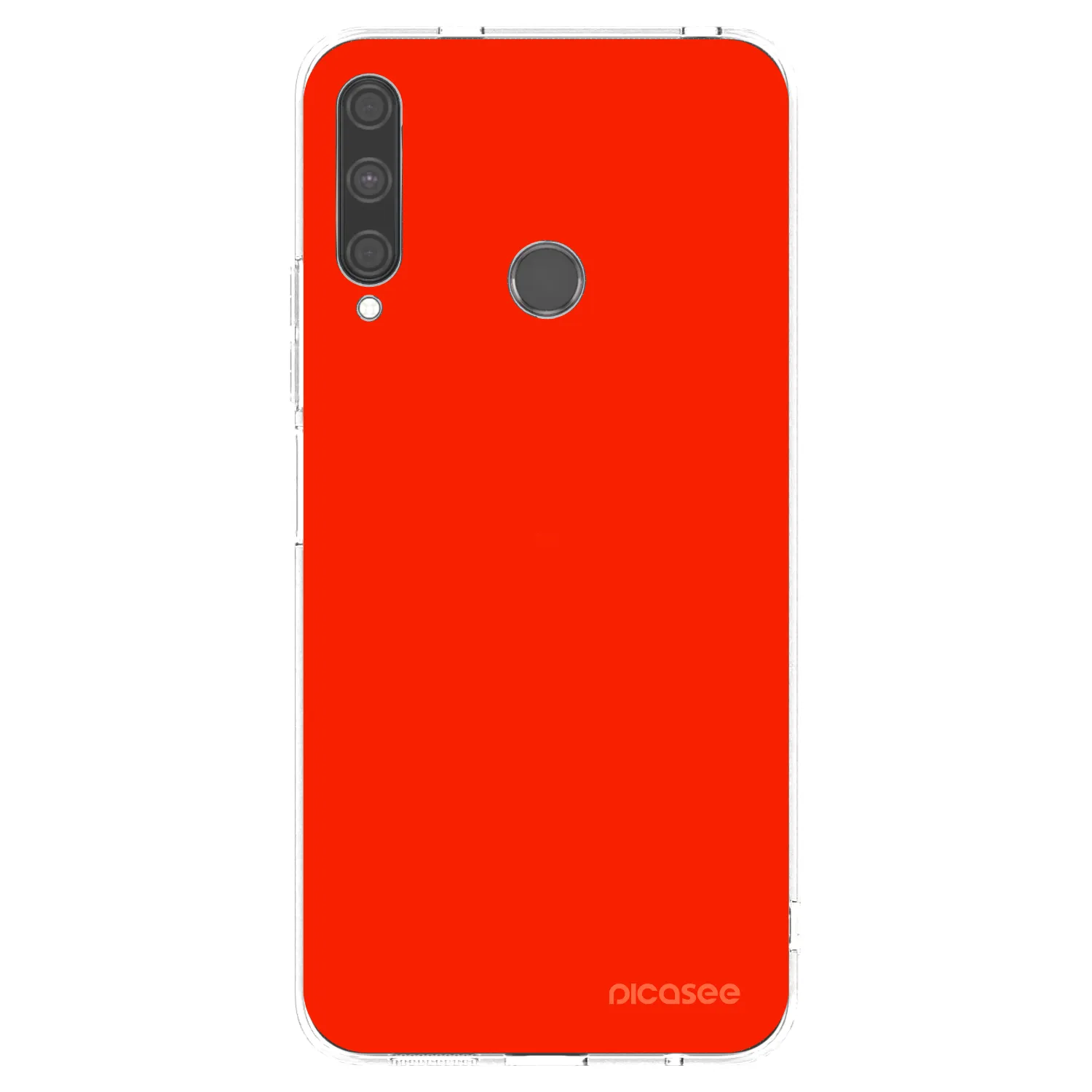 Picasee Huawei P40 Lite E Hülle - Transparentes Silikon - Maranello Red