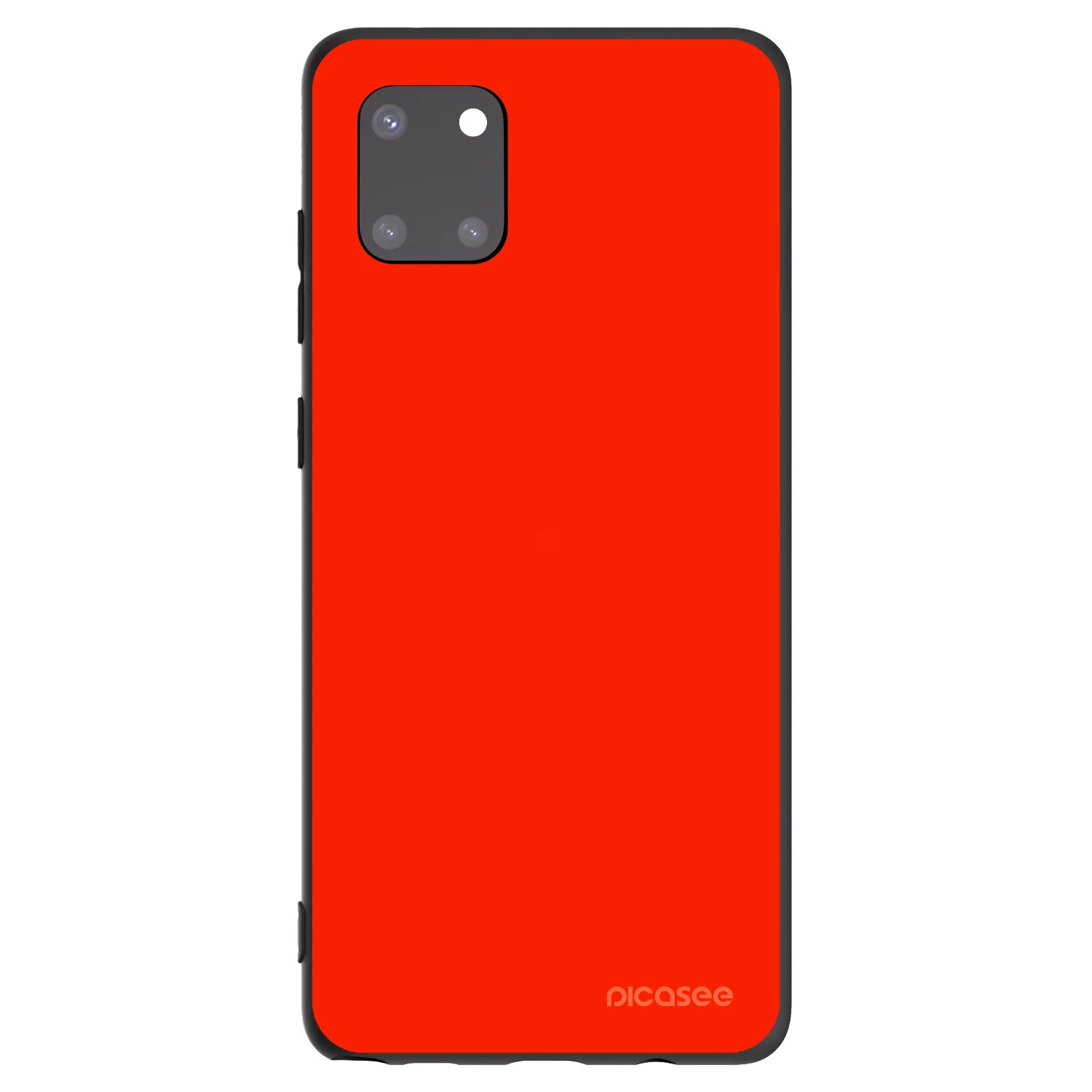 Picasee Samsung Galaxy Note 10 Lite N770F Hülle - Schwarzes Silikon - Maranello Red
