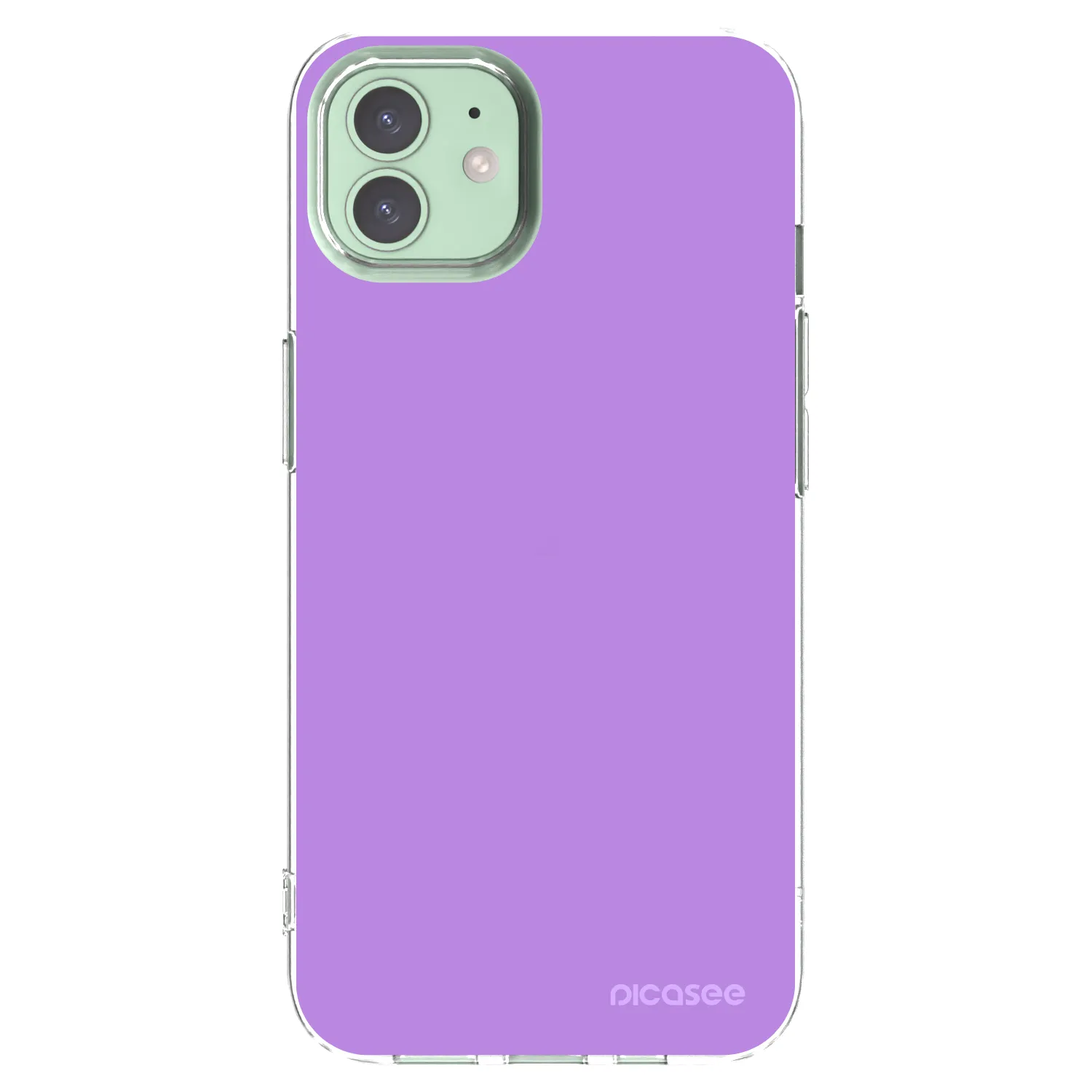 Picasee Apple iPhone 12 Hülle - Transparentes Silikon - Mystic Melody