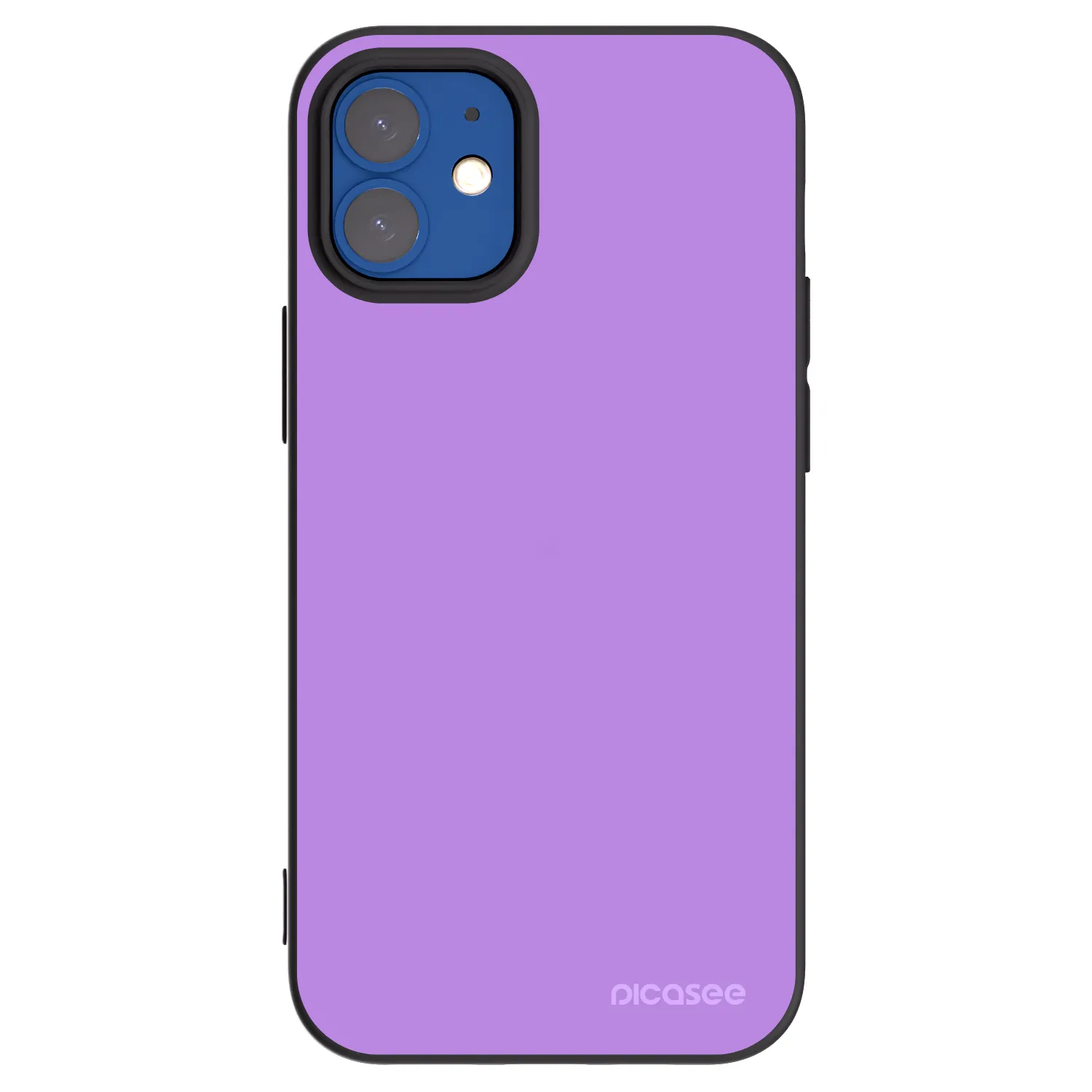 Picasee Apple iPhone 12 mini Hülle - Schwarzes Silikon - Mystic Melody