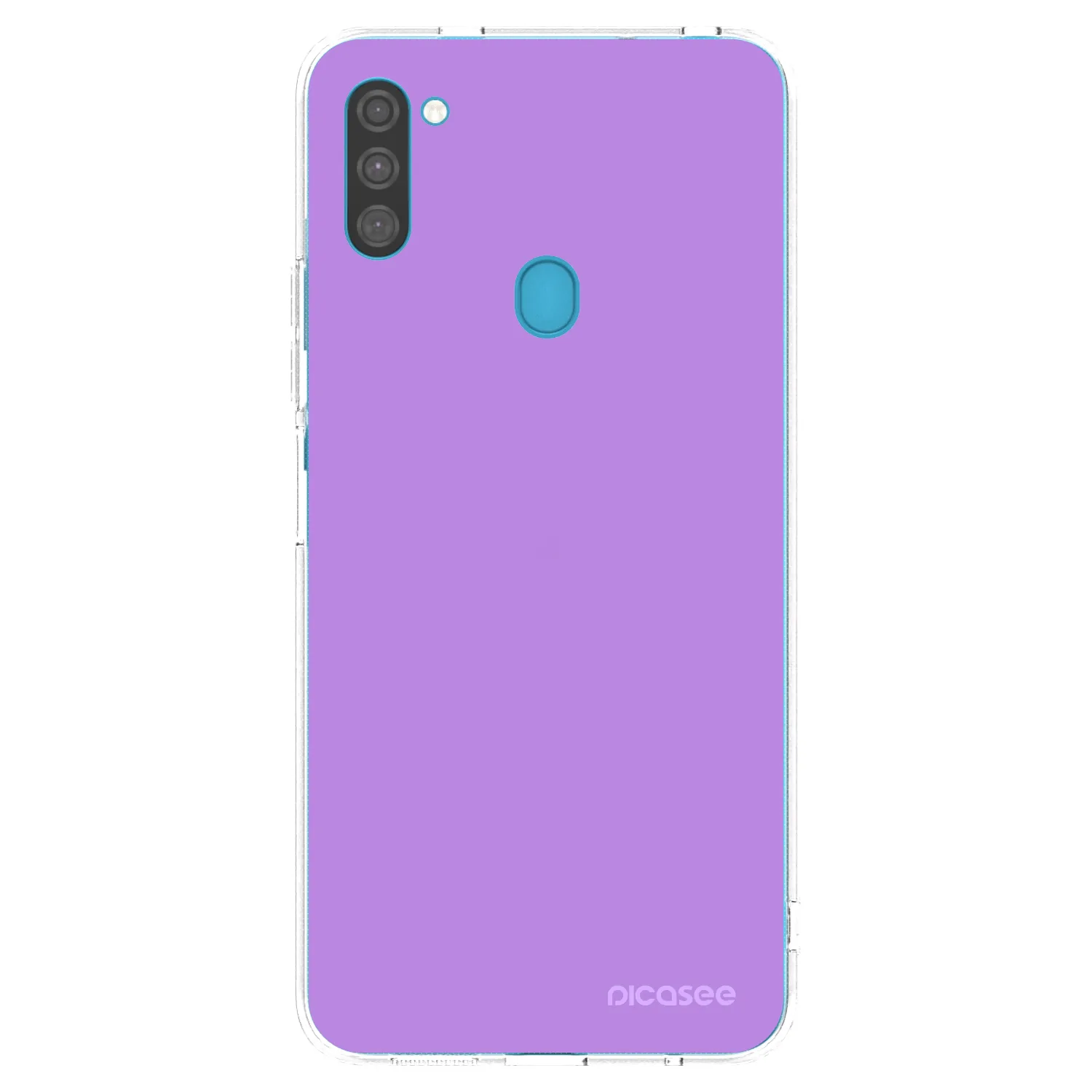 Picasee Samsung Galaxy M11 Hülle - Transparentes Silikon - Mystic Melody