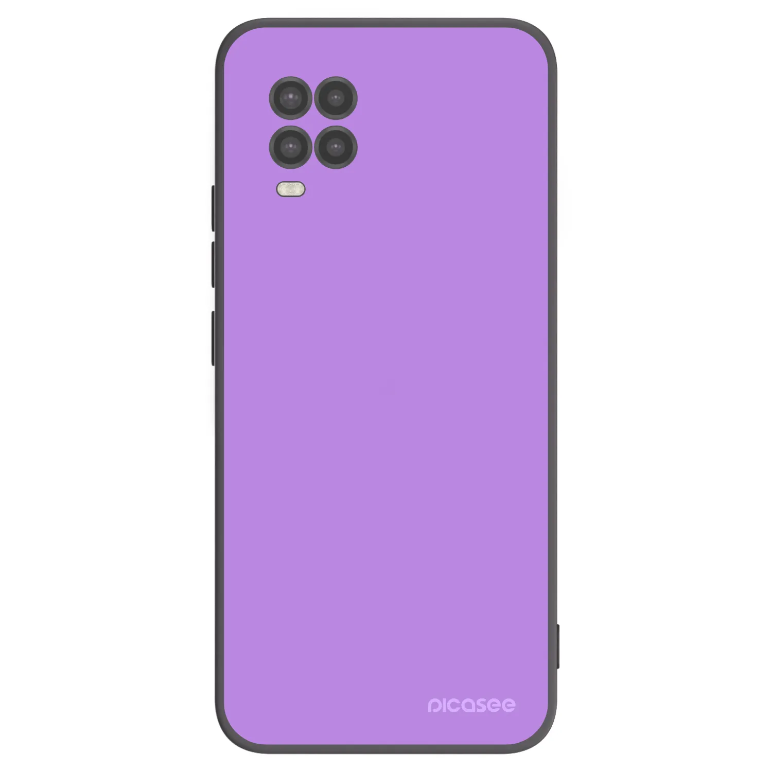 Picasee Xiaomi Mi 10 Lite Hülle - Schwarzes Silikon - Mystic Melody