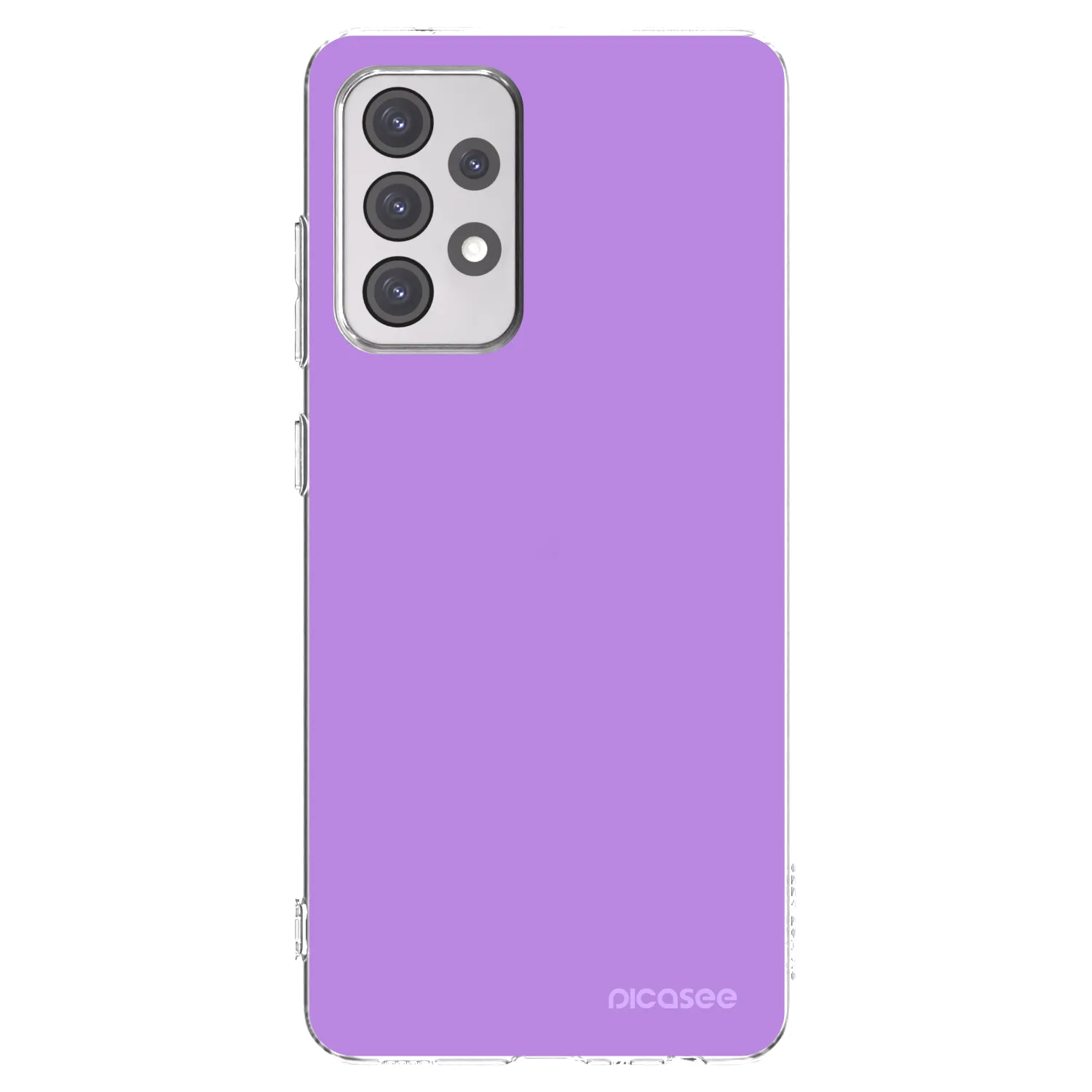 Picasee Samsung Galaxy A52 5G A525F Hülle - Transparentes Silikon - Mystic Melody