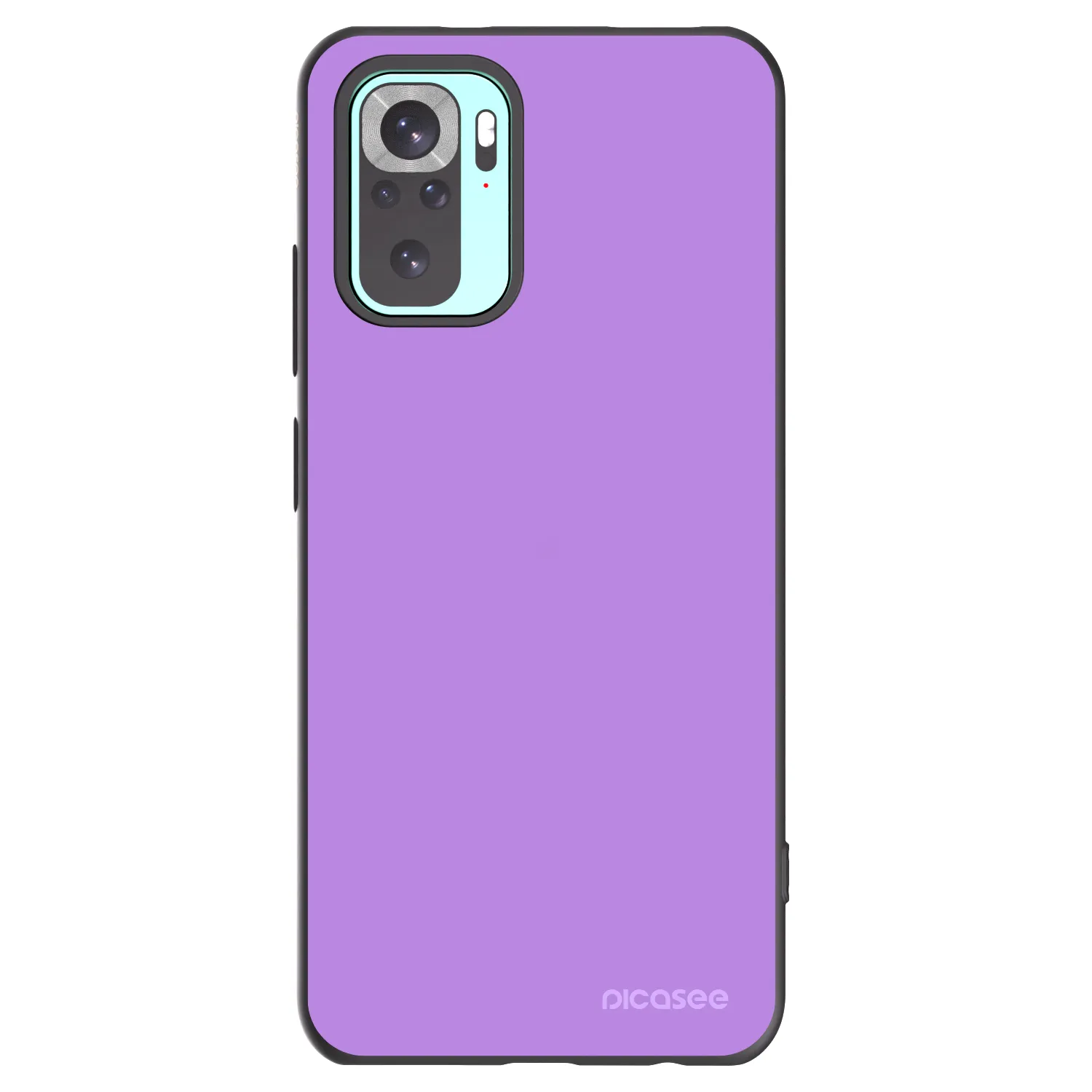 Picasee Xiaomi Redmi Note 10 Pro Hülle - Schwarzes Silikon - Mystic Melody